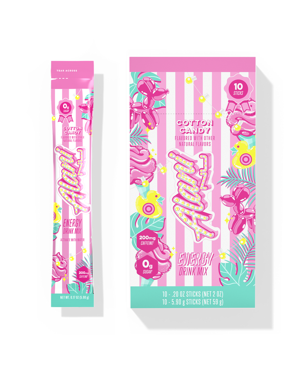 Alani Nu Energy Sticks - Cotton Candy G6 - image 1