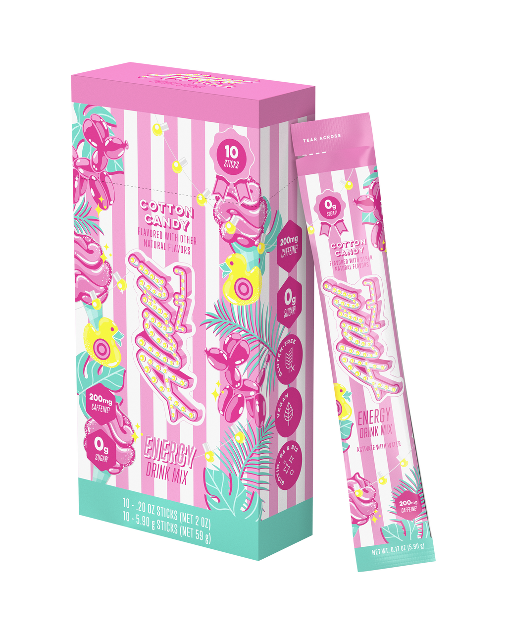 Alani Nu Energy Sticks - Cotton Candy G6 - image 2