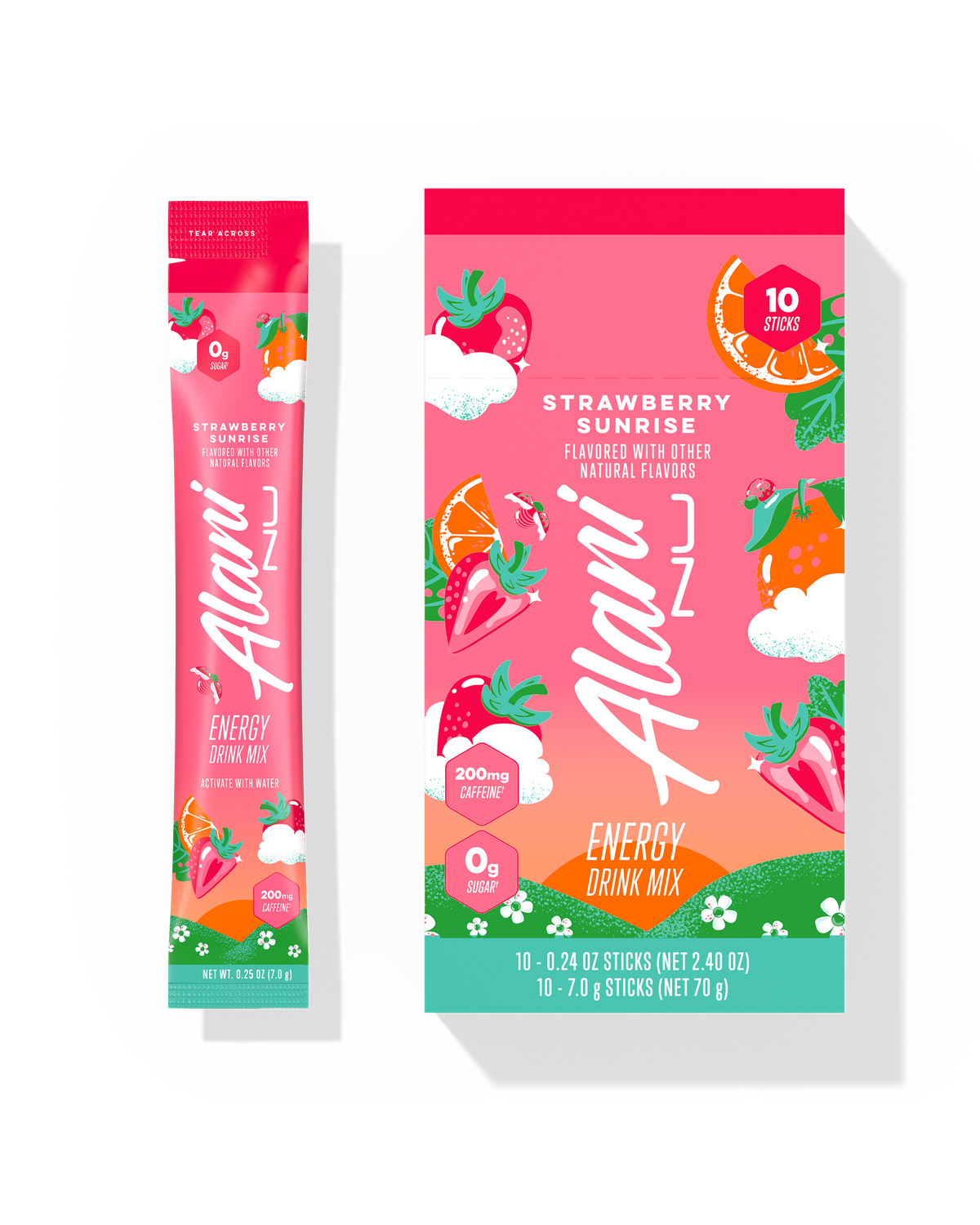 Alani Nu Energy Sticks - Strawberry Sunrise O3 - image 1