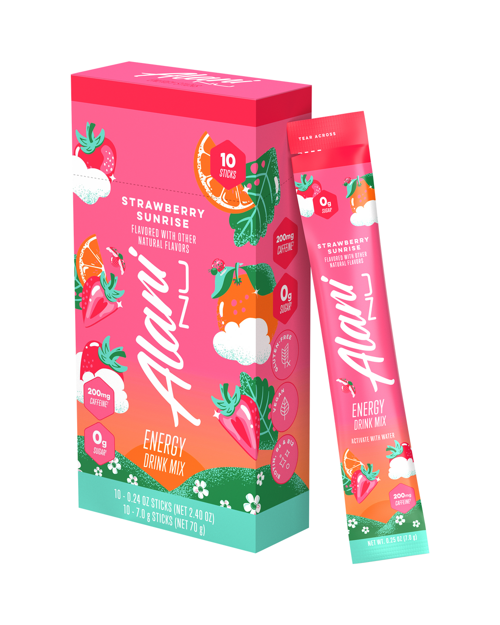 Alani Nu Energy Sticks - Strawberry Sunrise O3 - image 2