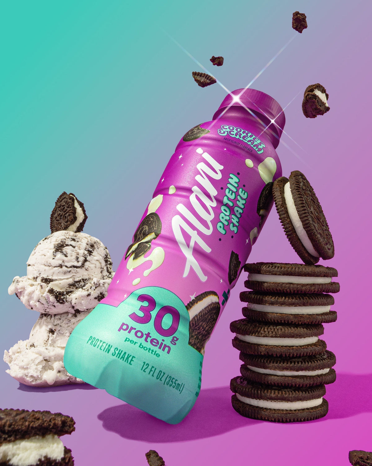 Alani Nu 30g protein shake - cookies & cream W9 - image 5