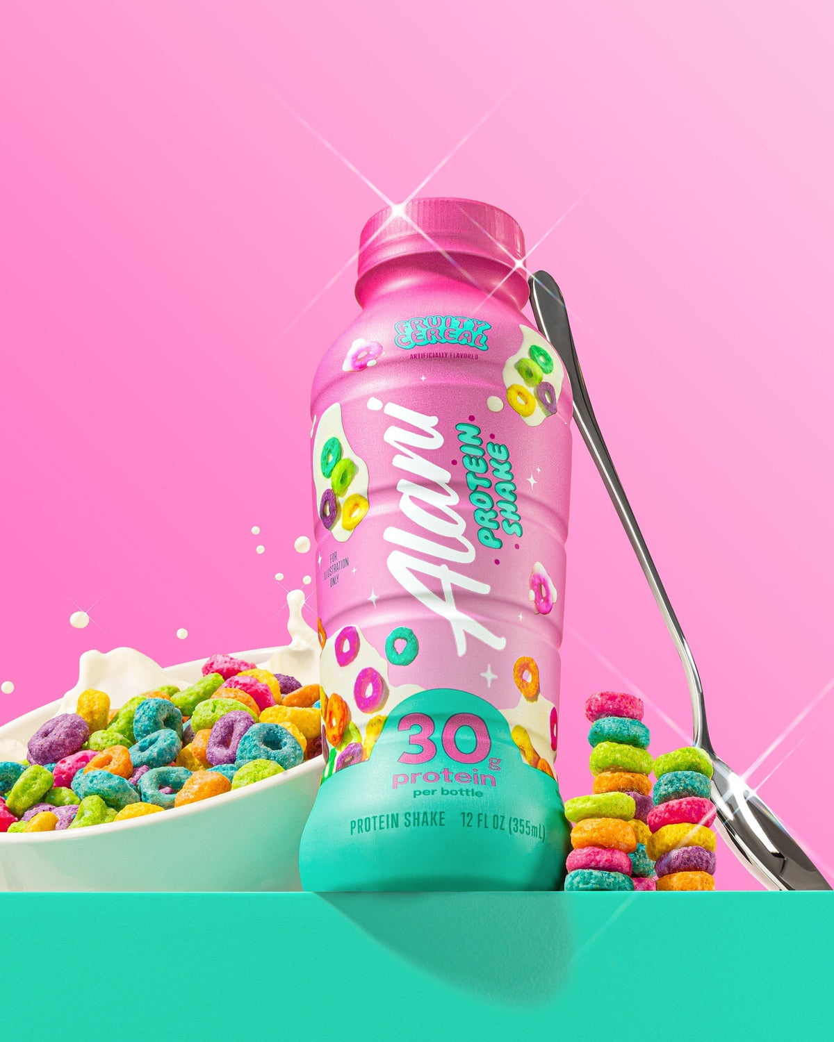 Alani Nu 30g protein shake - fruity cereal L0 - image 3