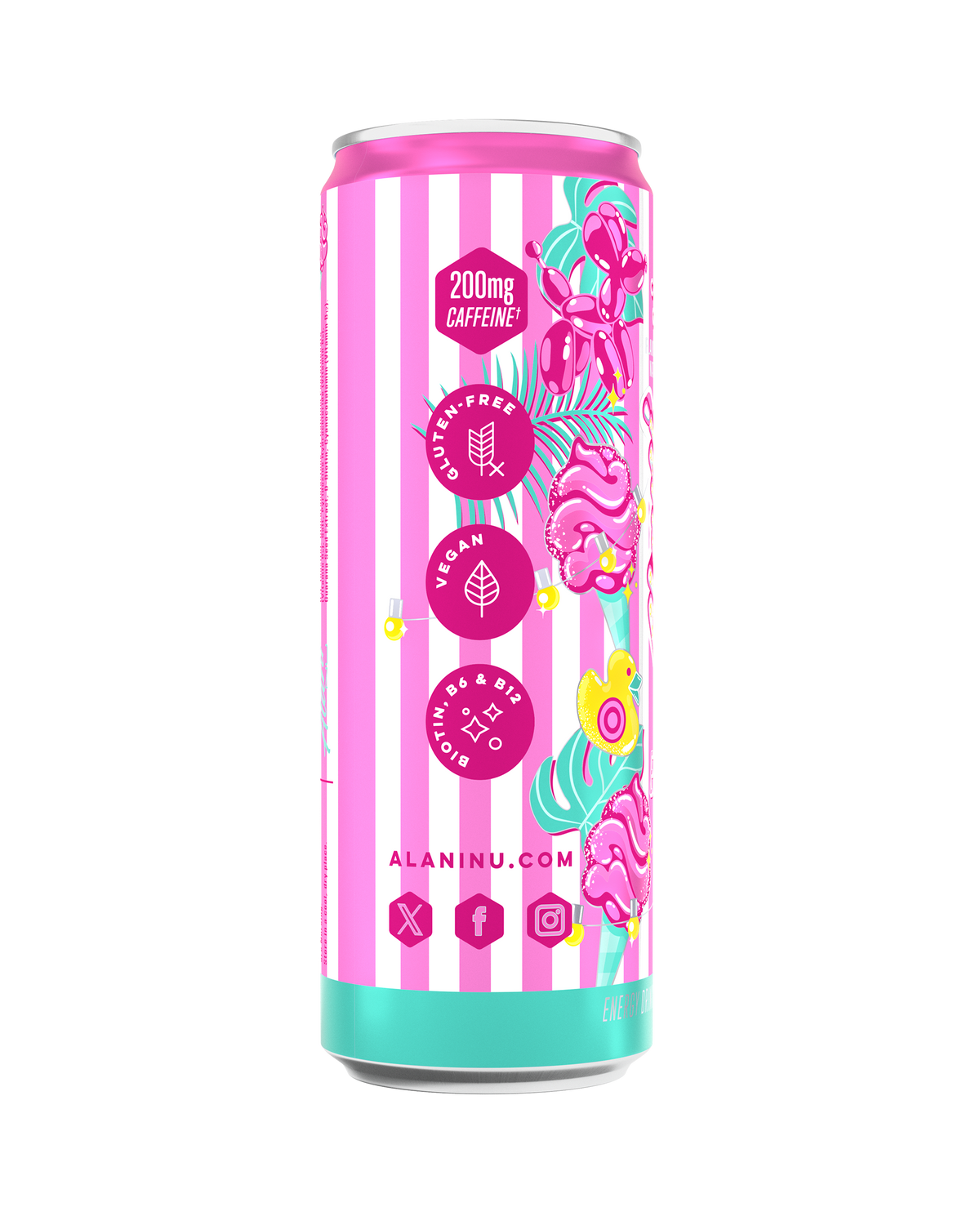 Alani Nu Energy Drink - Cotton Candy C0 - image 2