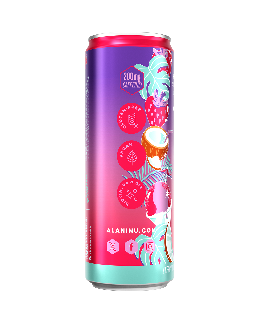 Alani Nu Energy Drink - Hawaiian Shaved Ice D1 - image 2