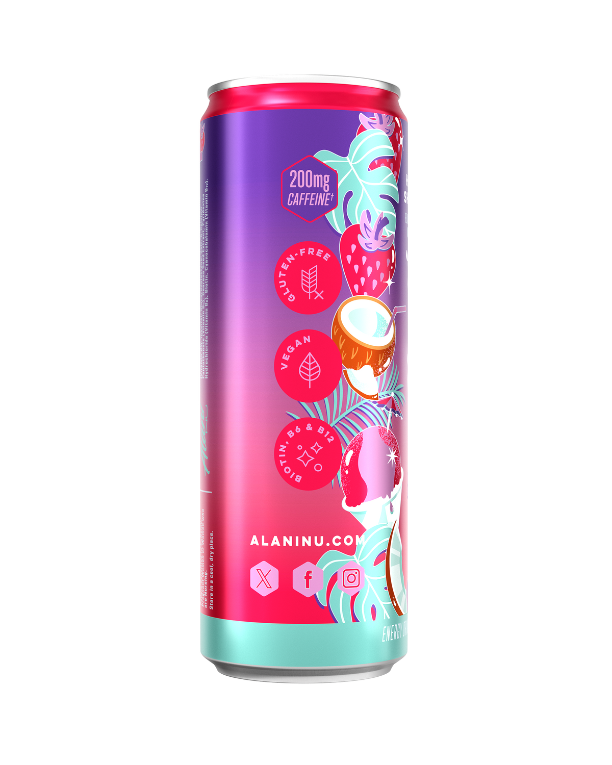 Alani Nu Energy Drink - Hawaiian Shaved Ice D1 - image 2