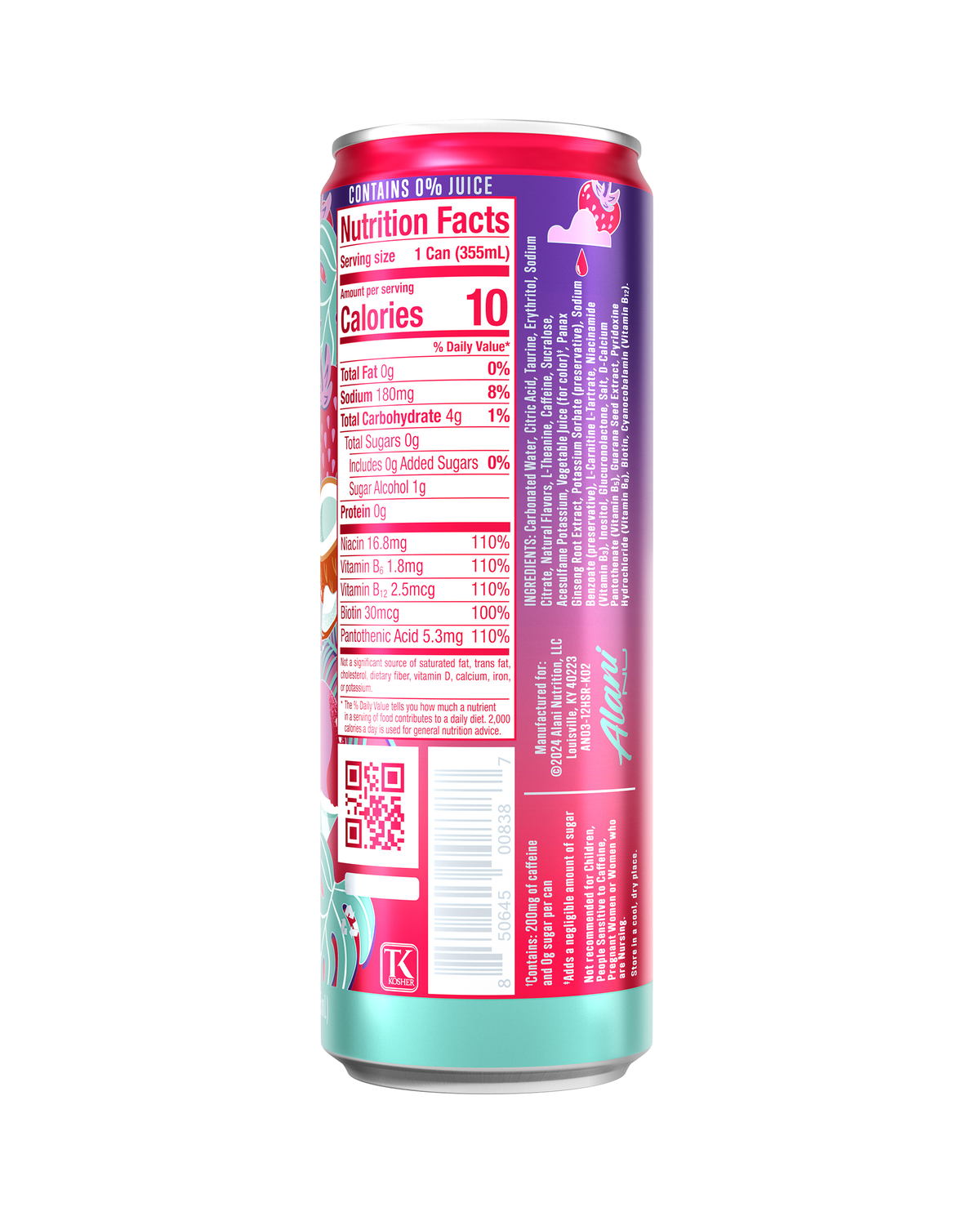 Alani Nu Energy Drink - Hawaiian Shaved Ice D1 - image 3