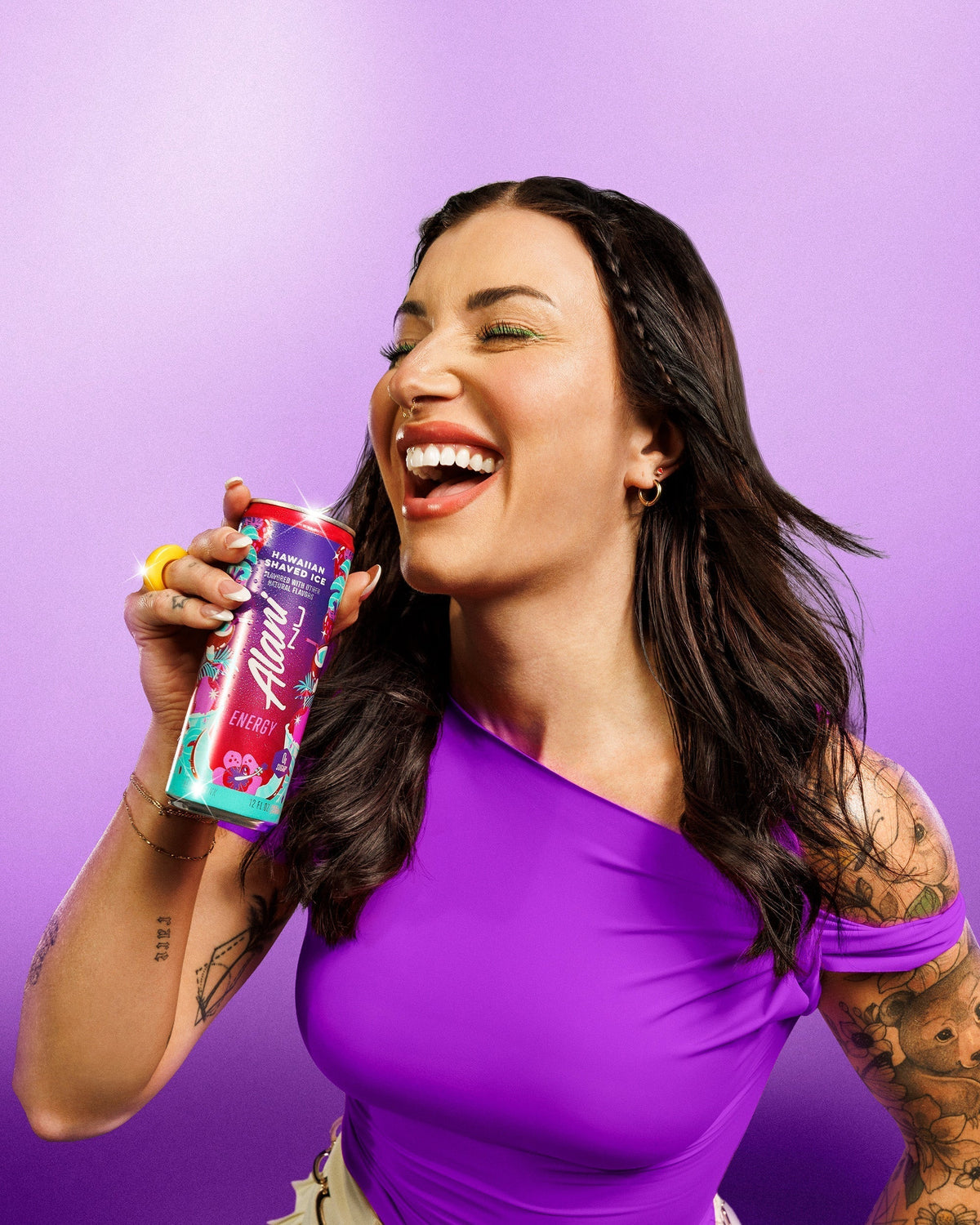 Alani Nu Energy Drink - Hawaiian Shaved Ice D1 - image 5