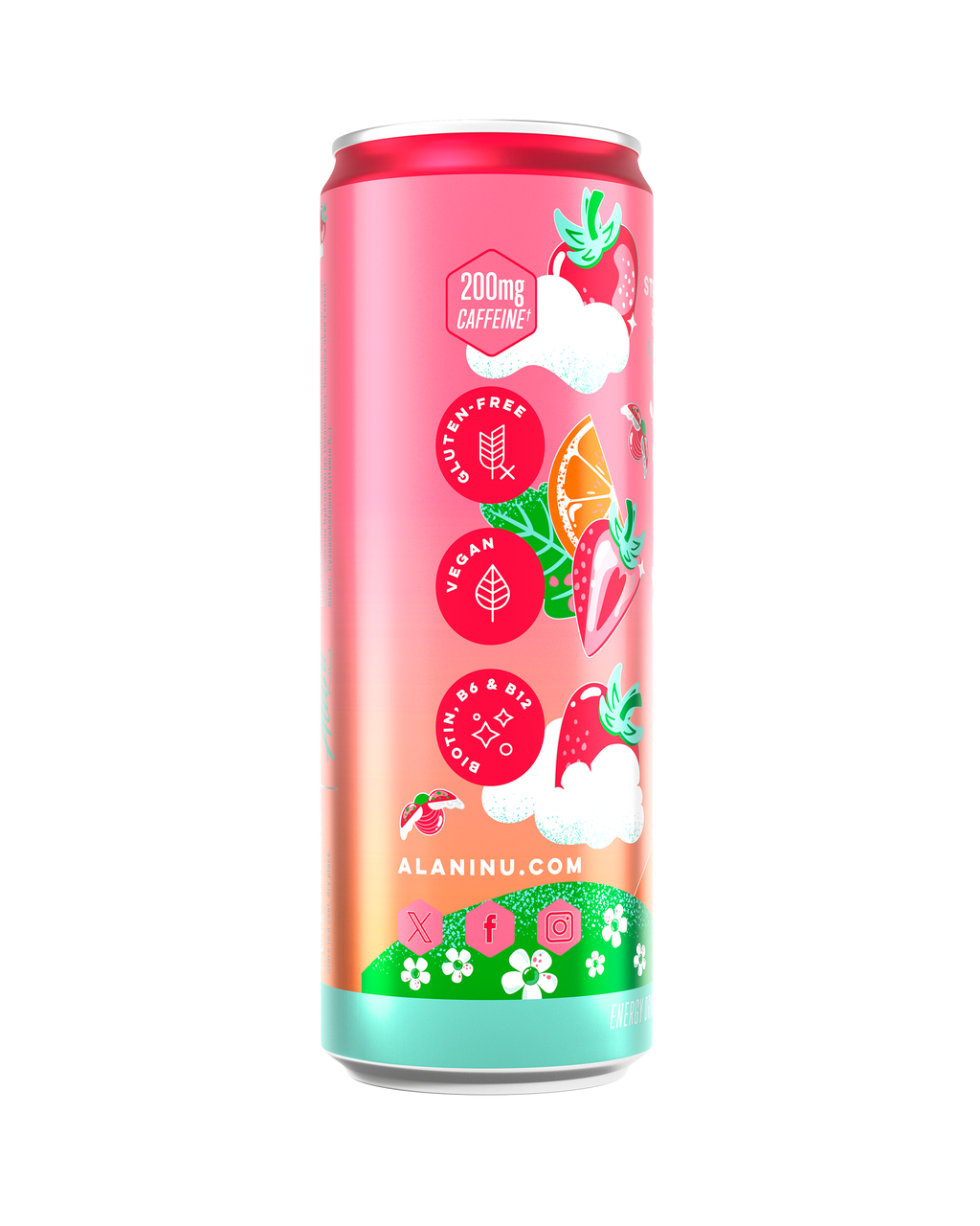 Alani Nu Energy Drink - Strawberry Sunrise H3 - image 2