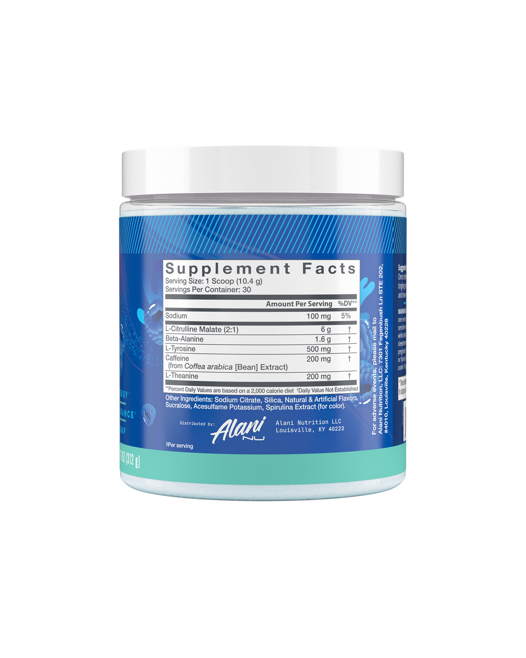 Alani Nu Pre-Workout - Breezeberry P0 - image 2
