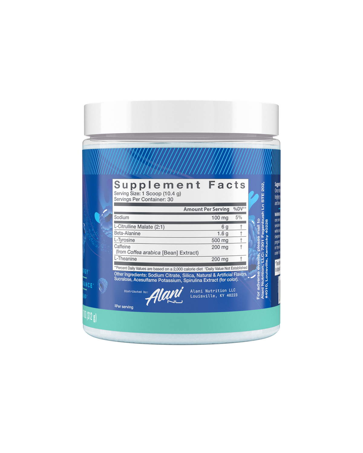 Alani Nu Pre-Workout - Breezeberry P0 - image 2