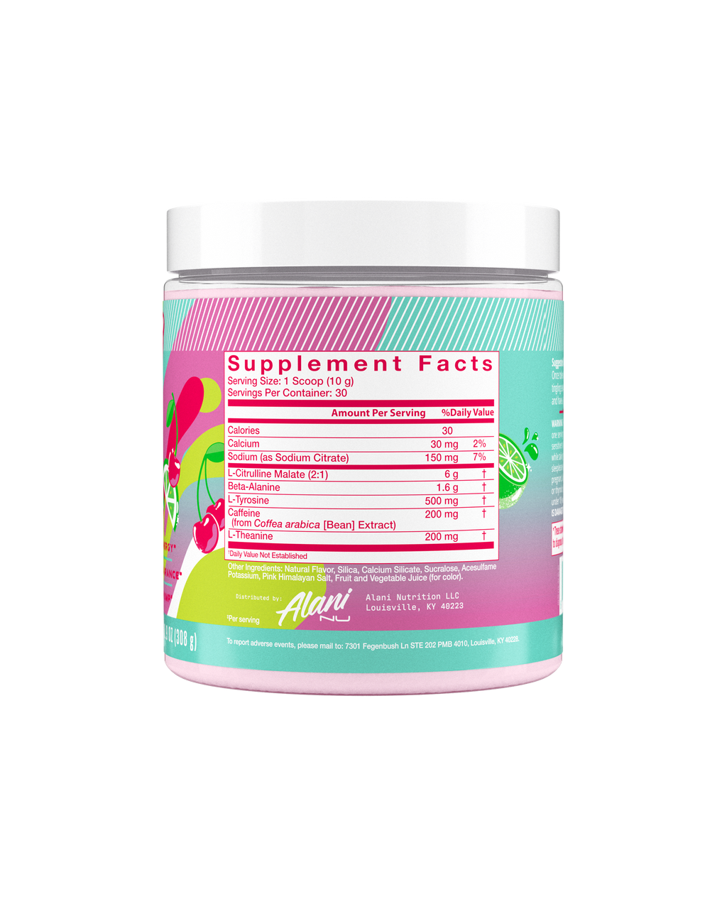 Alani Nu Pre-Workout - Cherry Twist Z6 - image 2