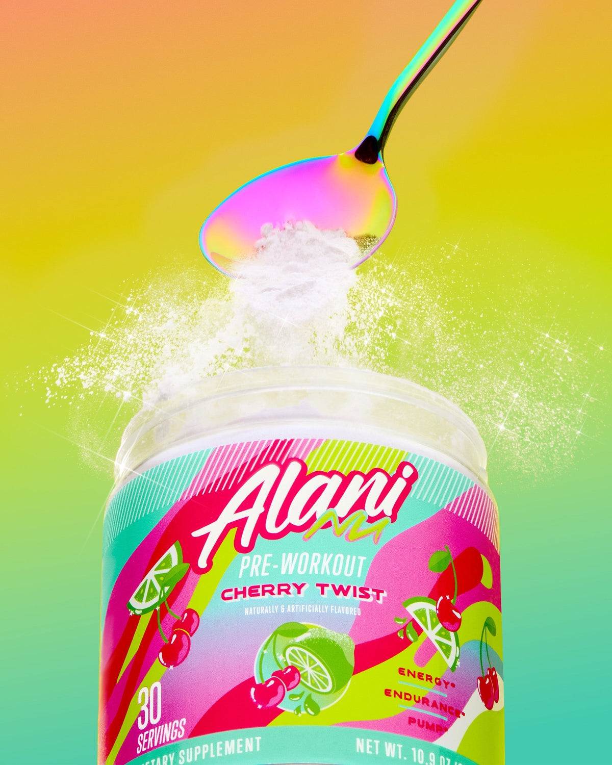 Alani Nu Pre-Workout - Cherry Twist Z6 - image 5