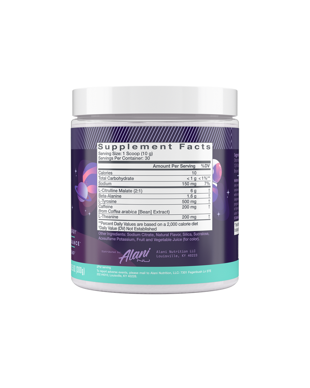 Alani Nu Pre-Workout - Cosmic Stardust V1 - image 2