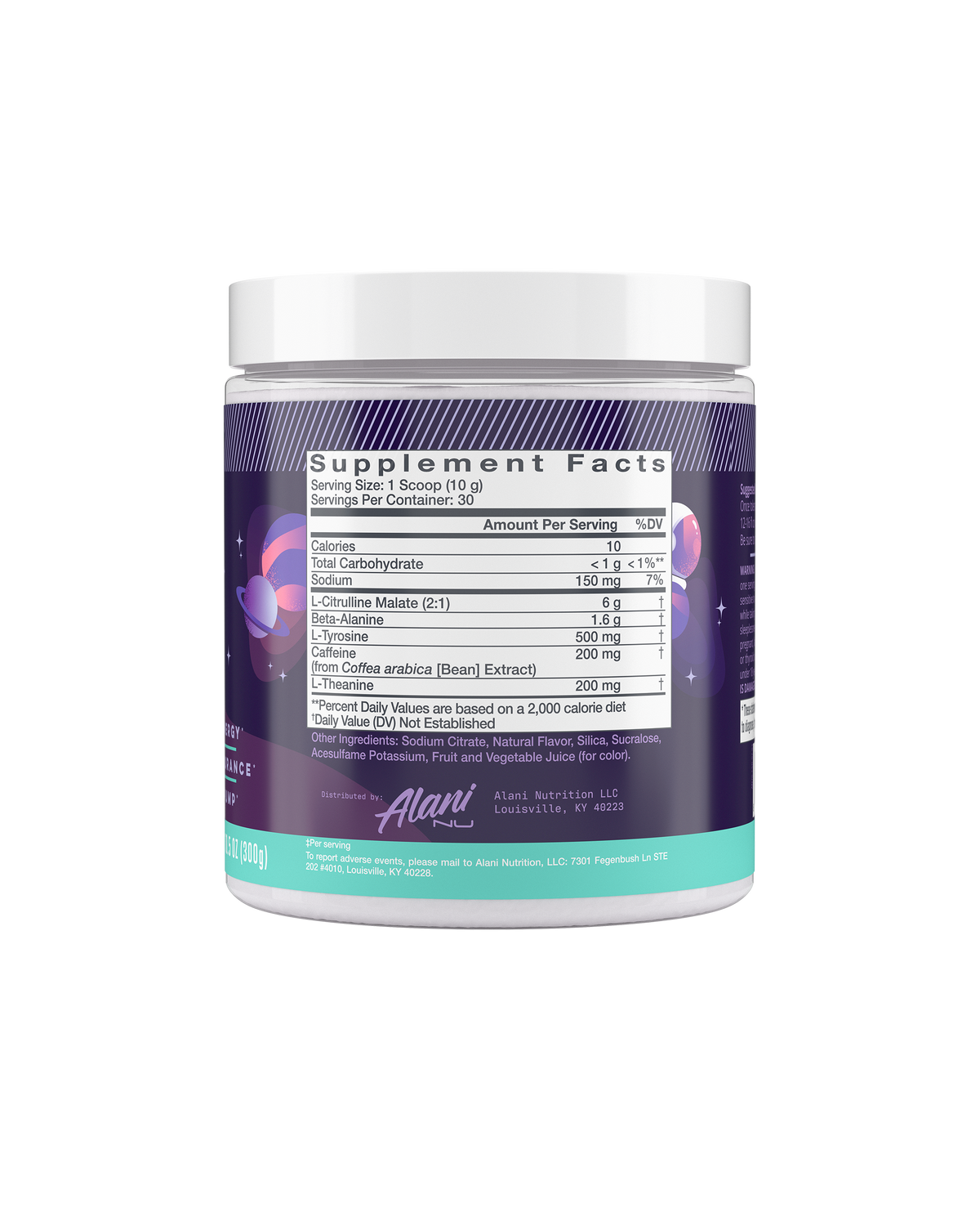 Alani Nu Pre-Workout - Cosmic Stardust V1 - image 2