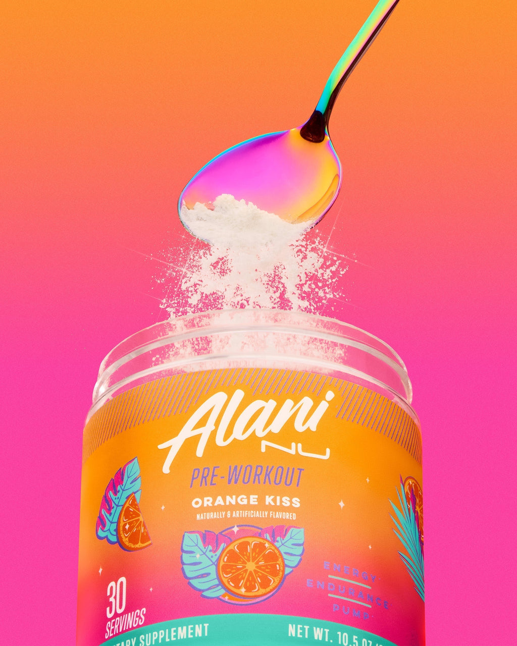Alani Nu Pre-Workout - Orange Kiss A2 - image 5