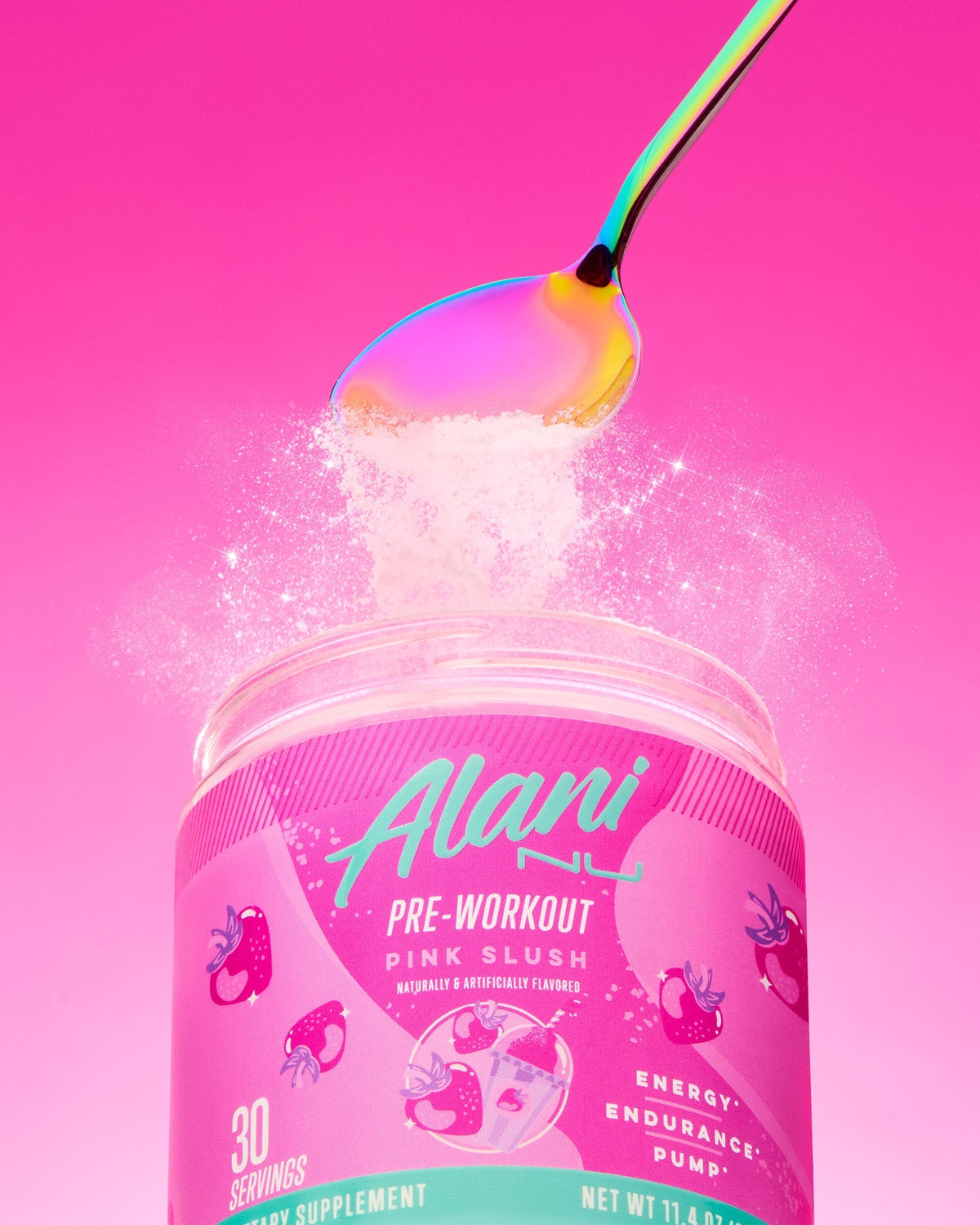 Alani Nu Pre-Workout - Pink Slush N8 - image 5