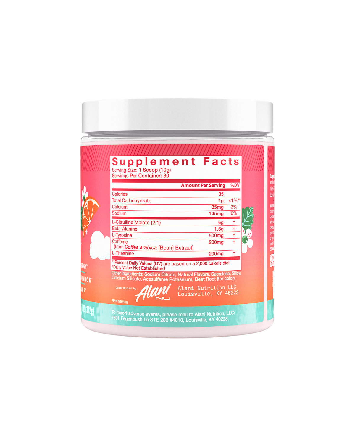 Alani Nu Pre-Workout - Strawberry Sunrise A9 - image 2