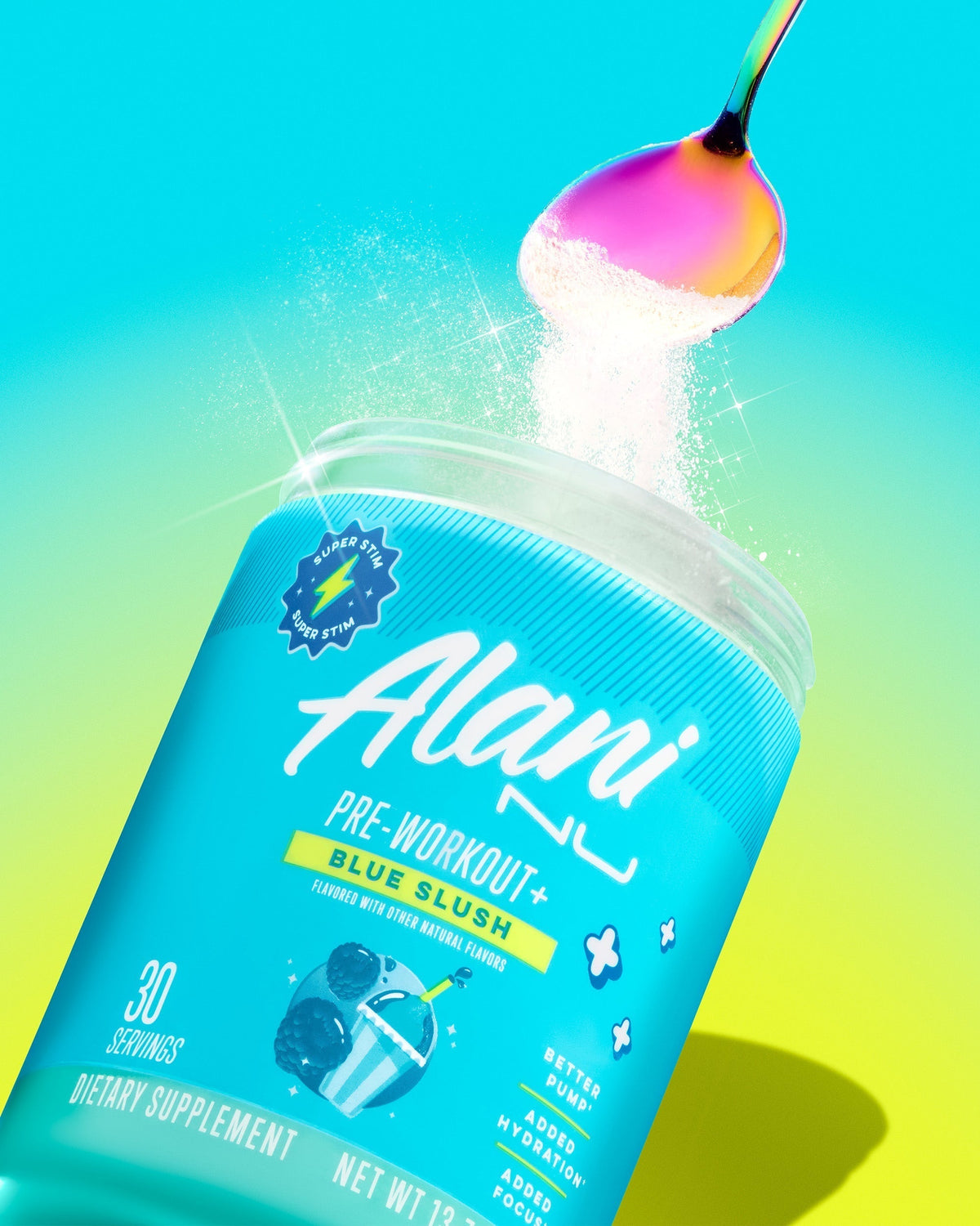 Alani Nu Pre-Workout+ - Blue Slush H6 - image 5