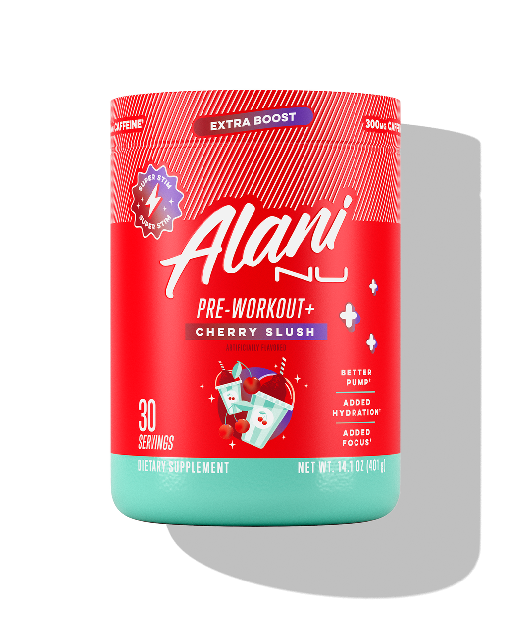 Alani Nu Pre-Workout+ - Cherry Slush J8 - image 1