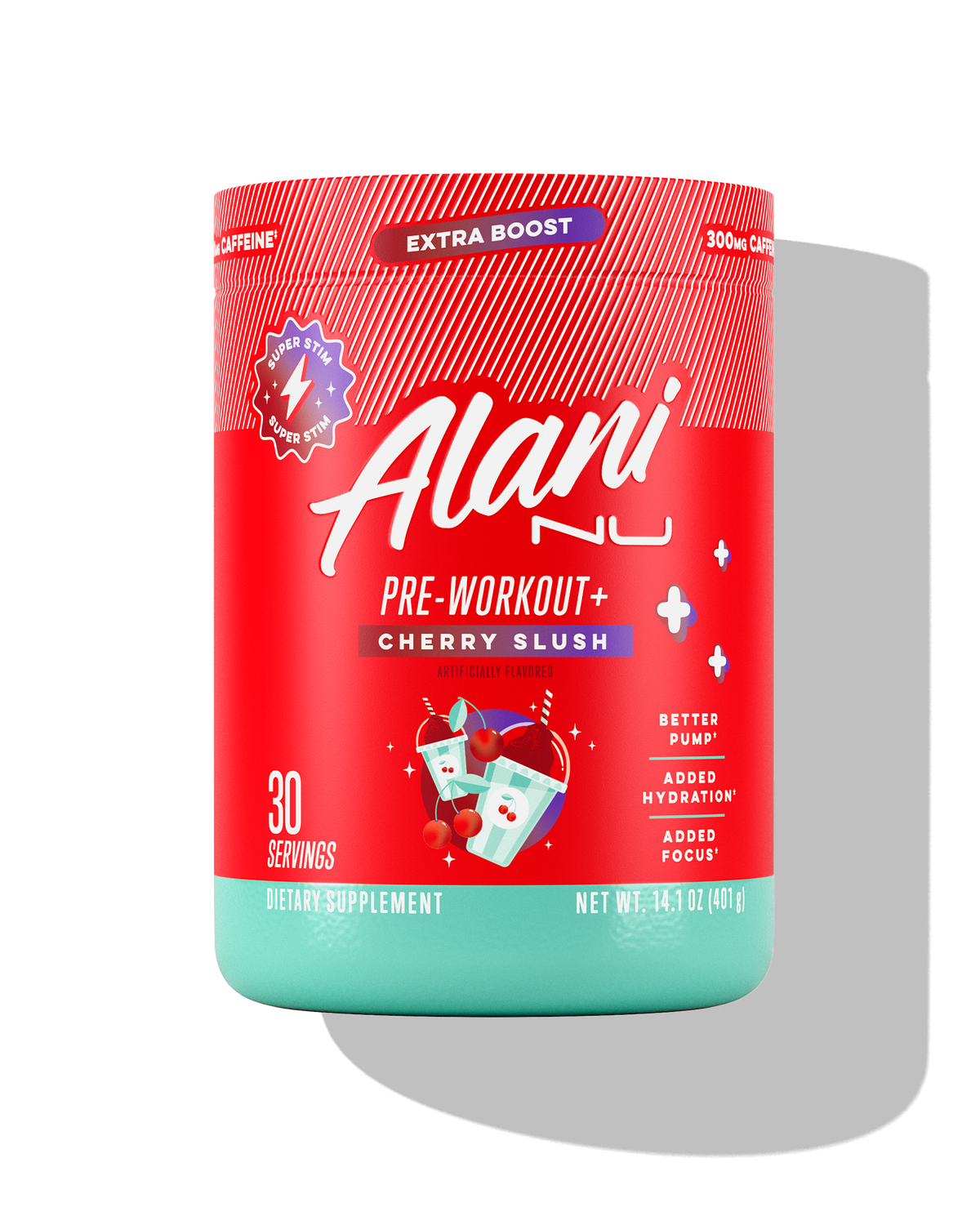 Alani Nu Pre-Workout+ - Cherry Slush J8 - image 1