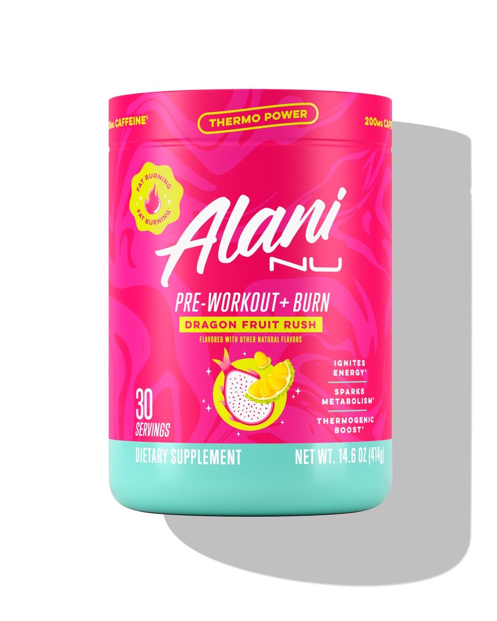 Alani Nu Pre-Workout+ Burn - Dragon Fruit Rush R1 - image 1