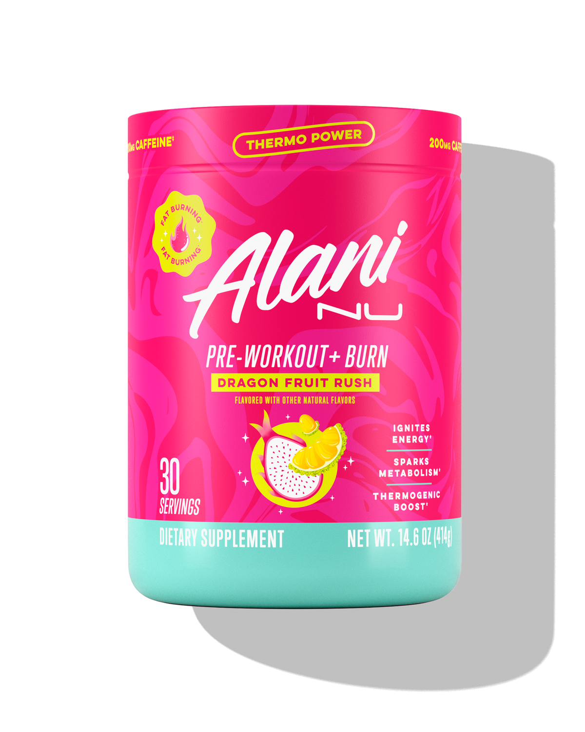 Alani Nu Pre-Workout+ Burn - Dragon Fruit Rush R1 - image 1
