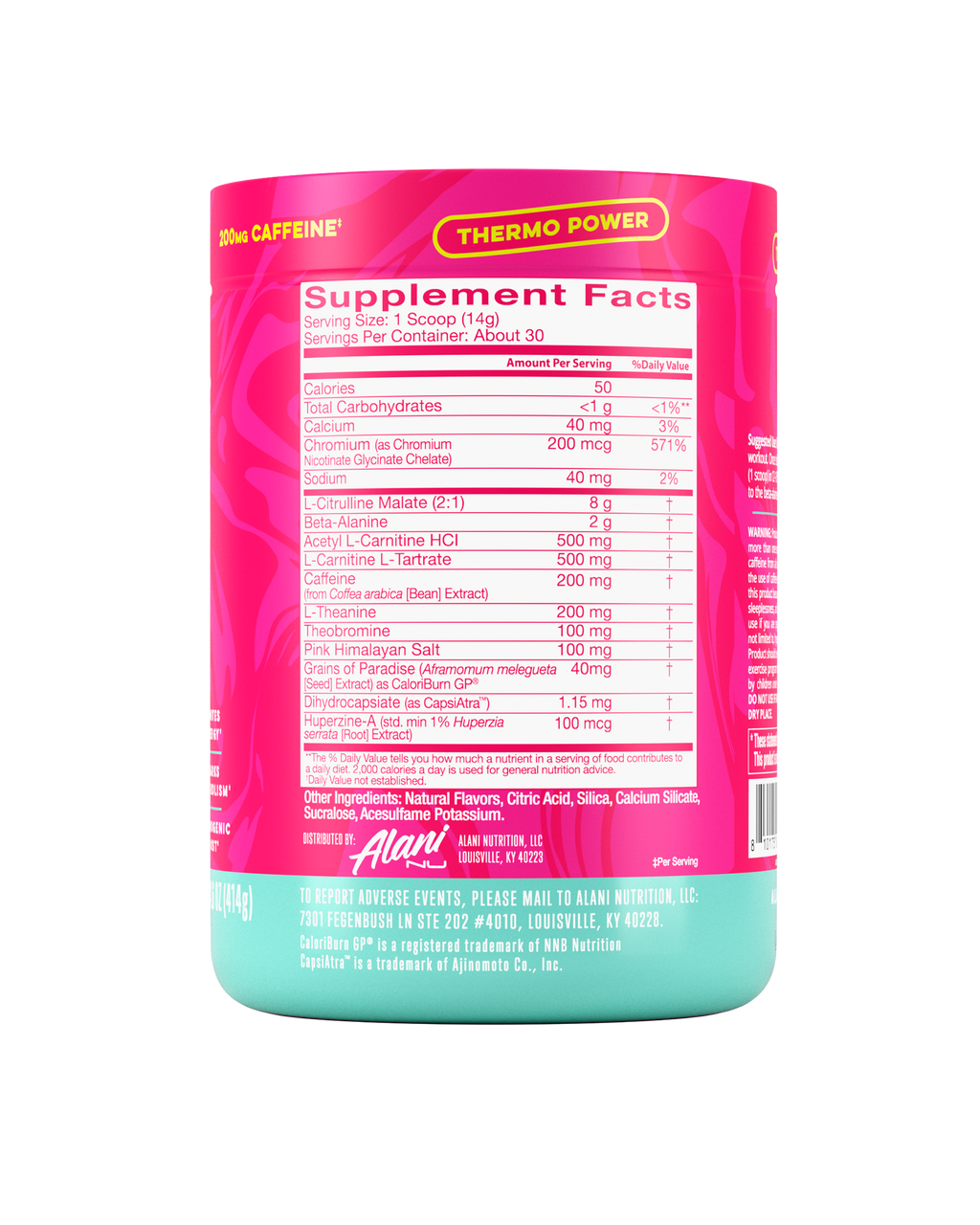Alani Nu Pre-Workout+ Burn - Dragon Fruit Rush R1 - image 2