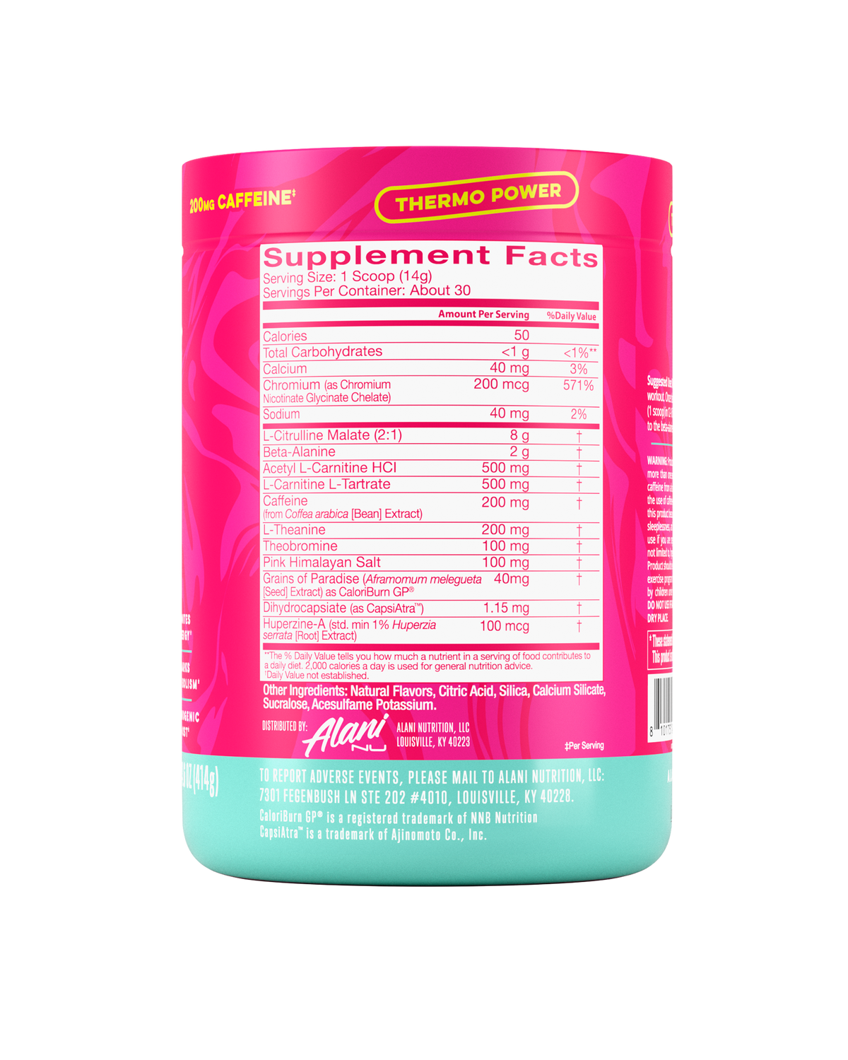 Alani Nu Pre-Workout+ Burn - Dragon Fruit Rush R1 - image 2