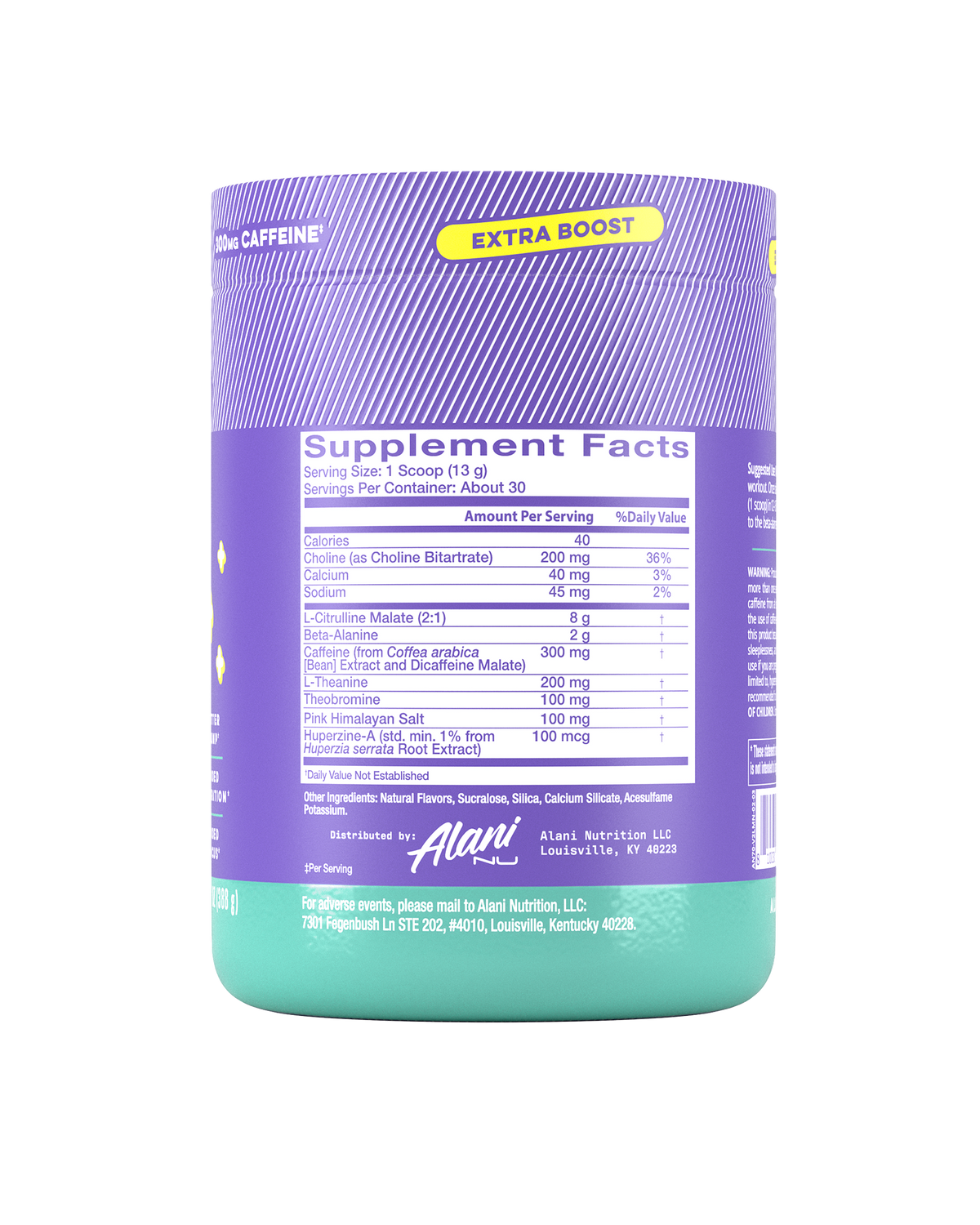 Alani Nu Pre-Workout+ - Frozen Lemonade Q9 - image 2
