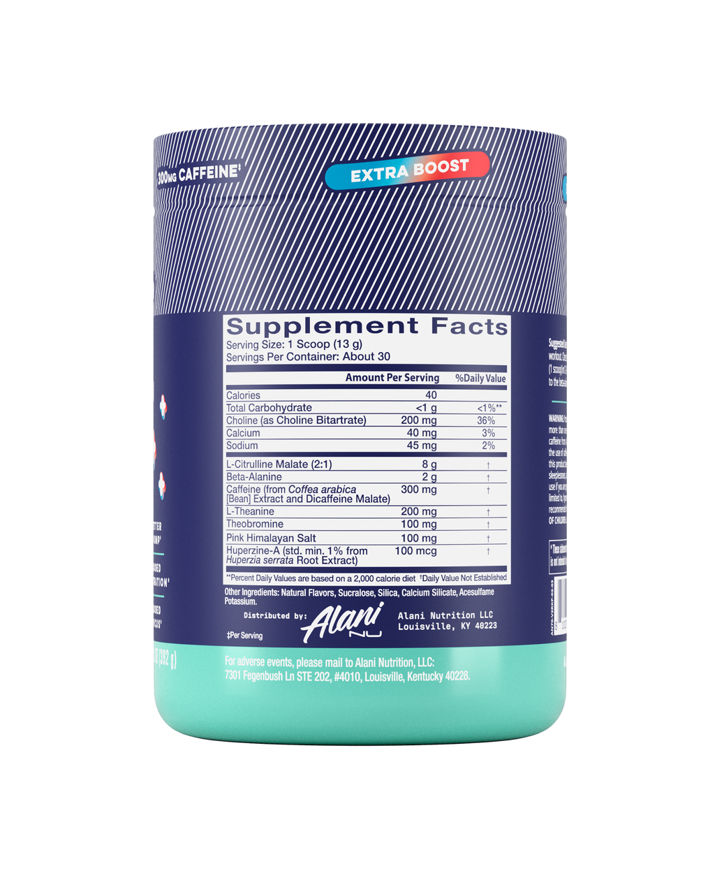 Alani Nu Pre-Workout+ - Rocket Pop A3 - image 2