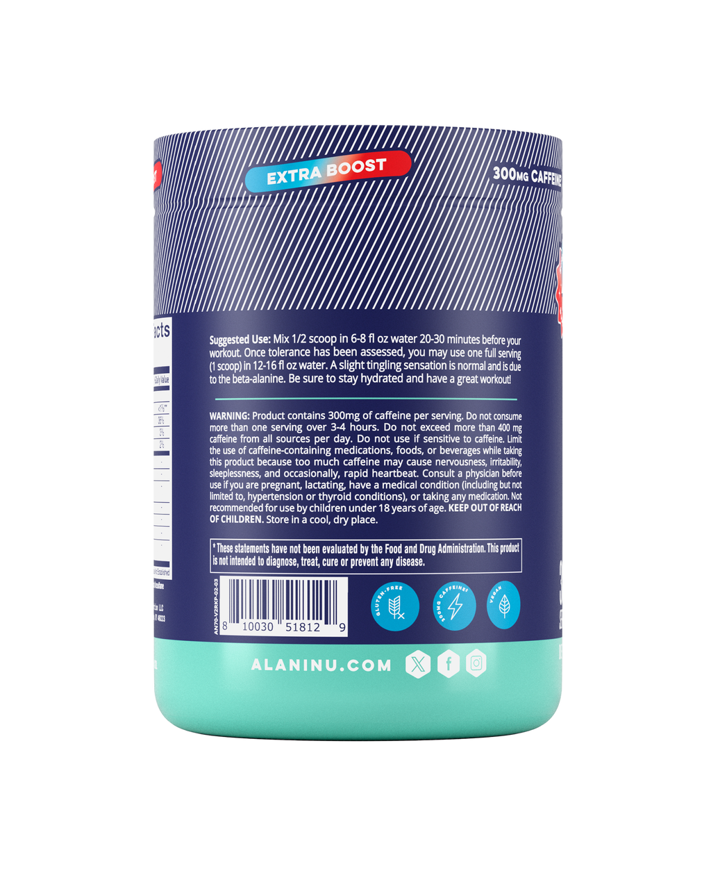 Alani Nu Pre-Workout+ - Rocket Pop A3 - image 3