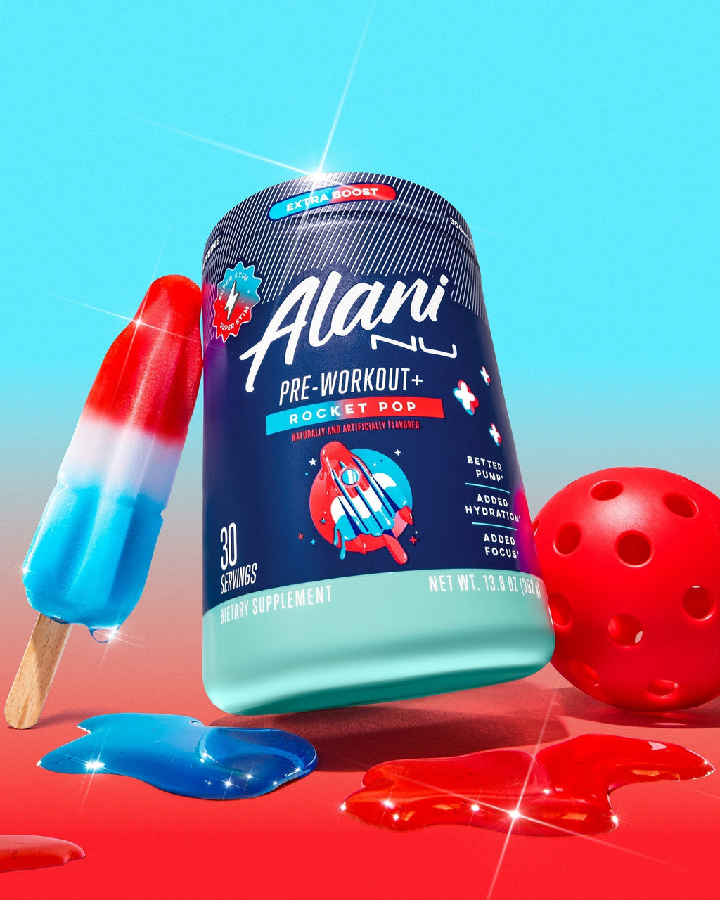 Alani Nu Pre-Workout+ - Rocket Pop A3 - image 4