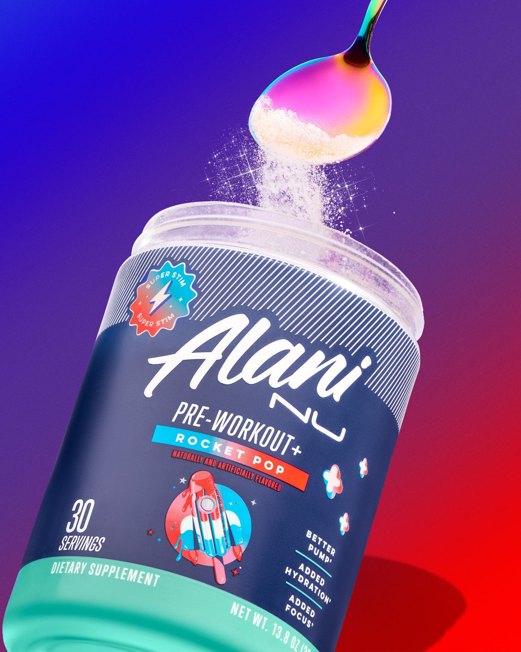 Alani Nu Pre-Workout+ - Rocket Pop A3 - image 5