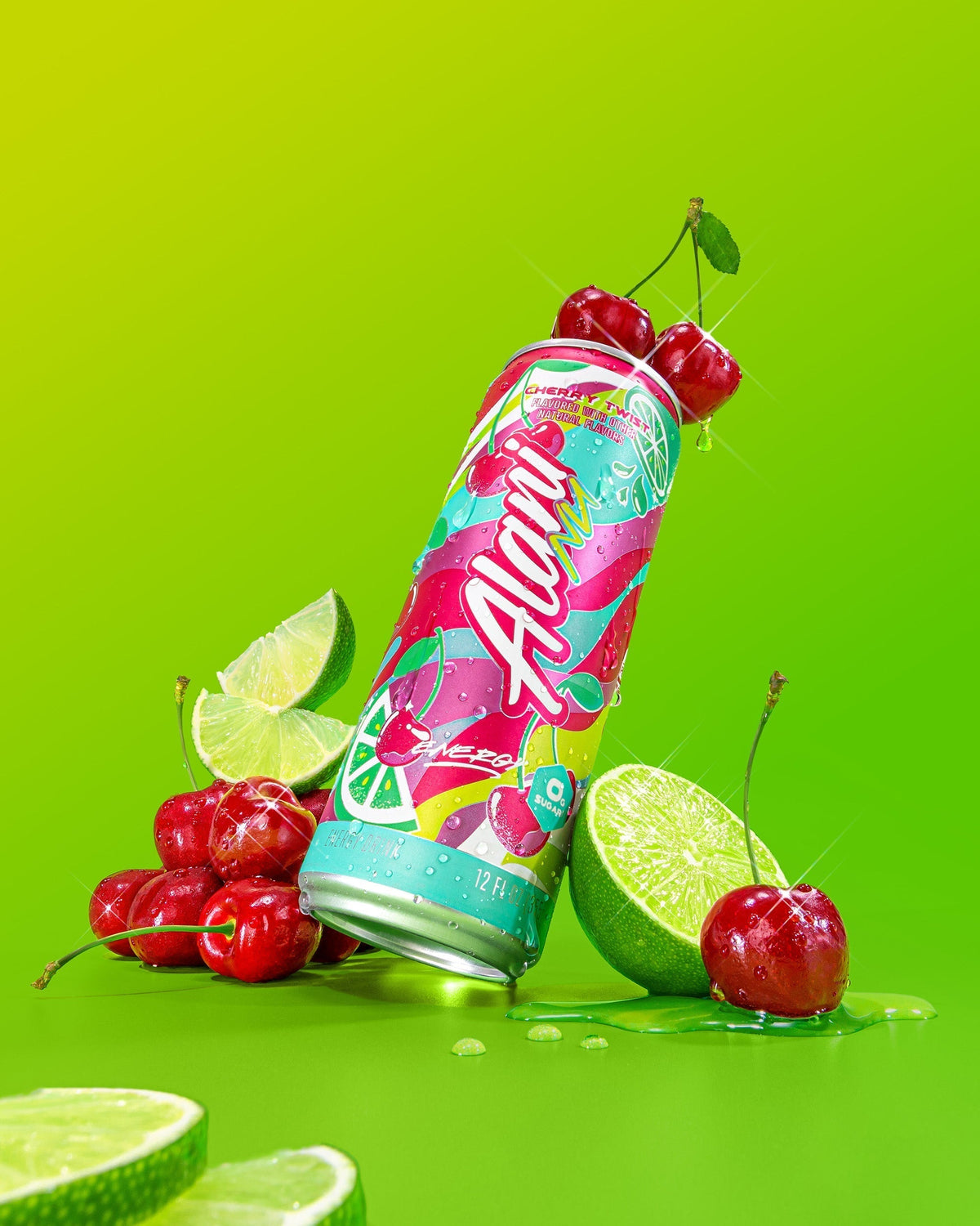 Alani Nu Energy Drink & Pre-Workout - Cherry Twist Q2 - image 4