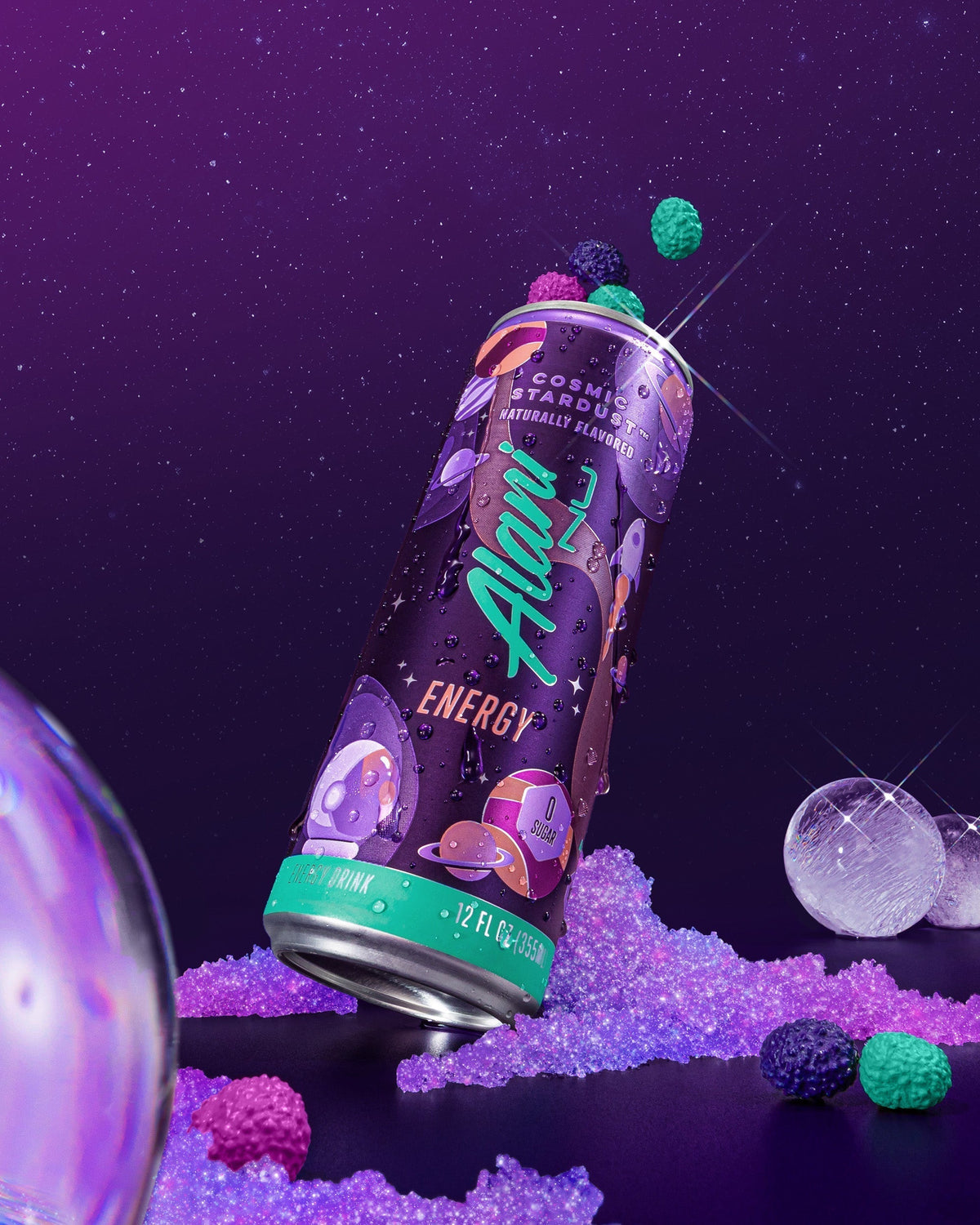 Alani Nu Energy Drink & Pre-Workout - Cosmic Stardust X2 - image 4