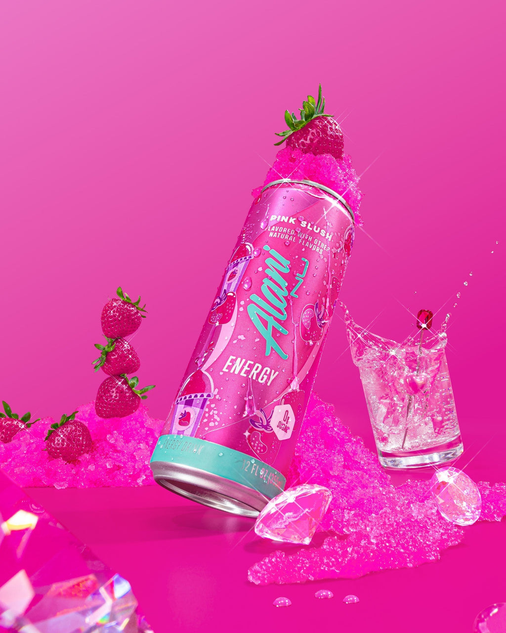 Alani Nu Energy Drink & Pre-Workout - Pink Slush F4 - image 4