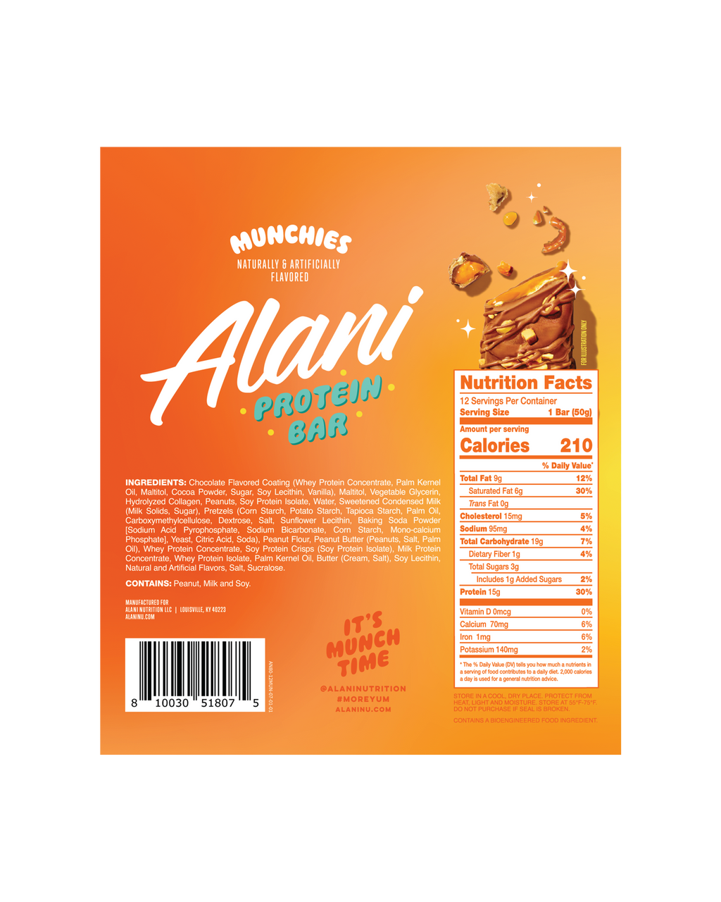 Alani Nu Protein Bar - Munchies C5 - image 3