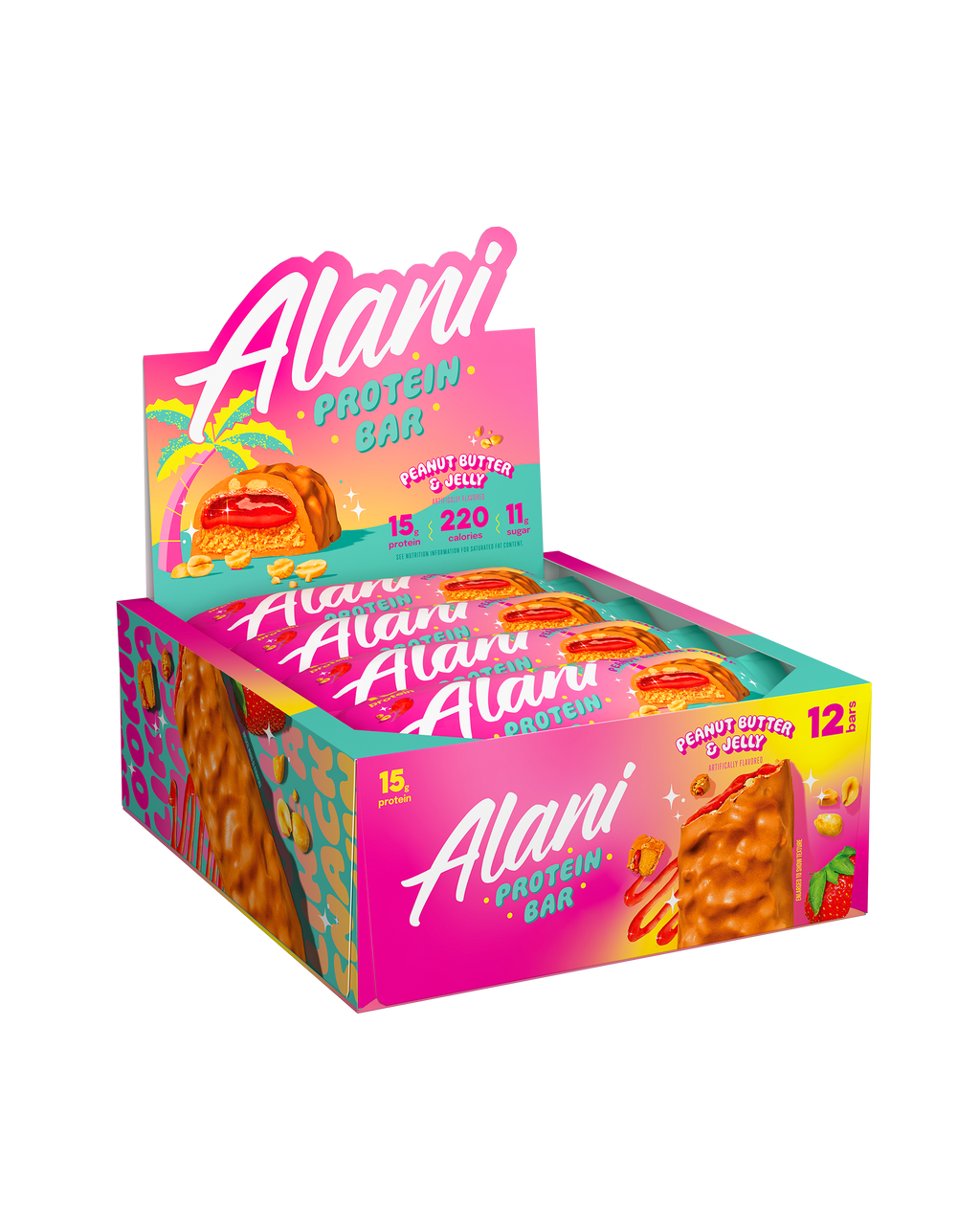 Alani Nu Protein Bar - Peanut Butter & Jelly N7 - image 4