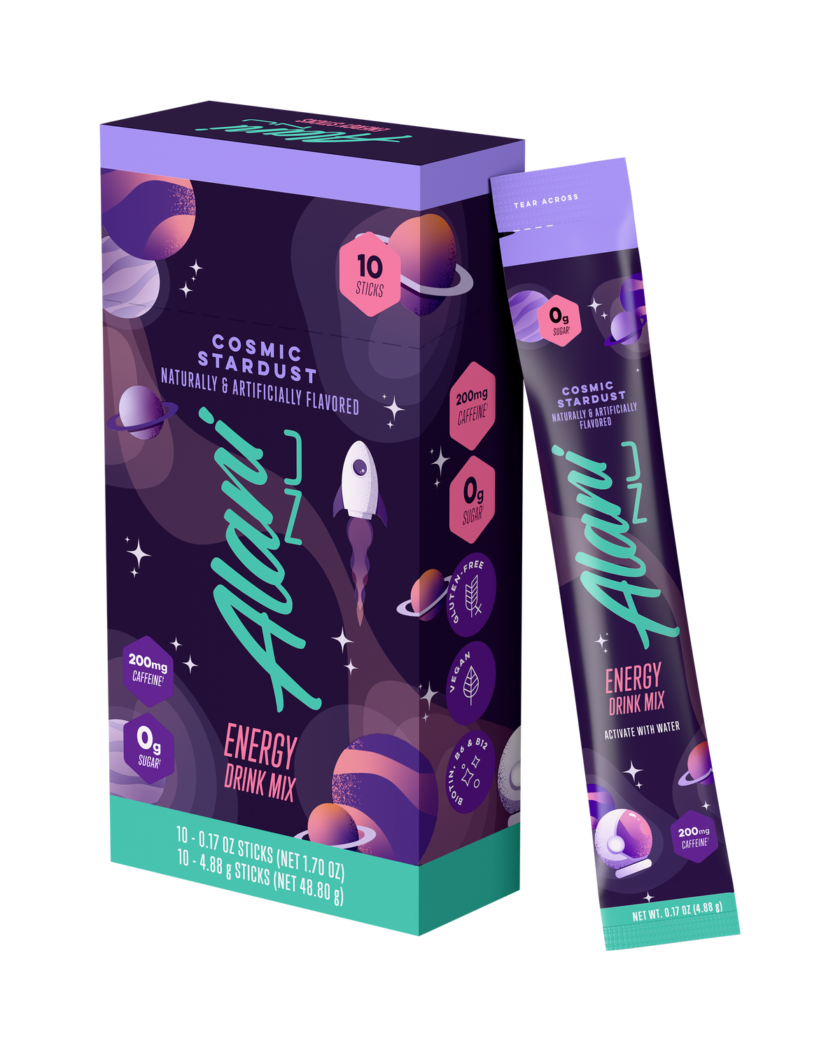 Alani Nu Energy Sticks - Cosmic Stardust U7 - image 2