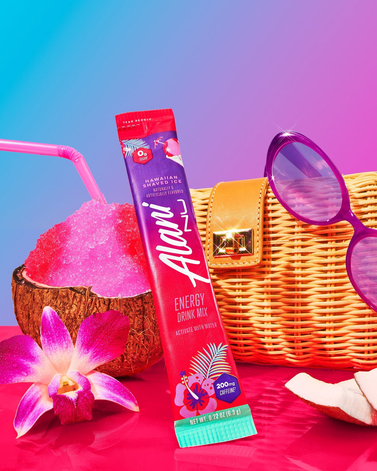 Alani Nu Energy Sticks - Hawaiian Shaved Ice Z9 - image 4
