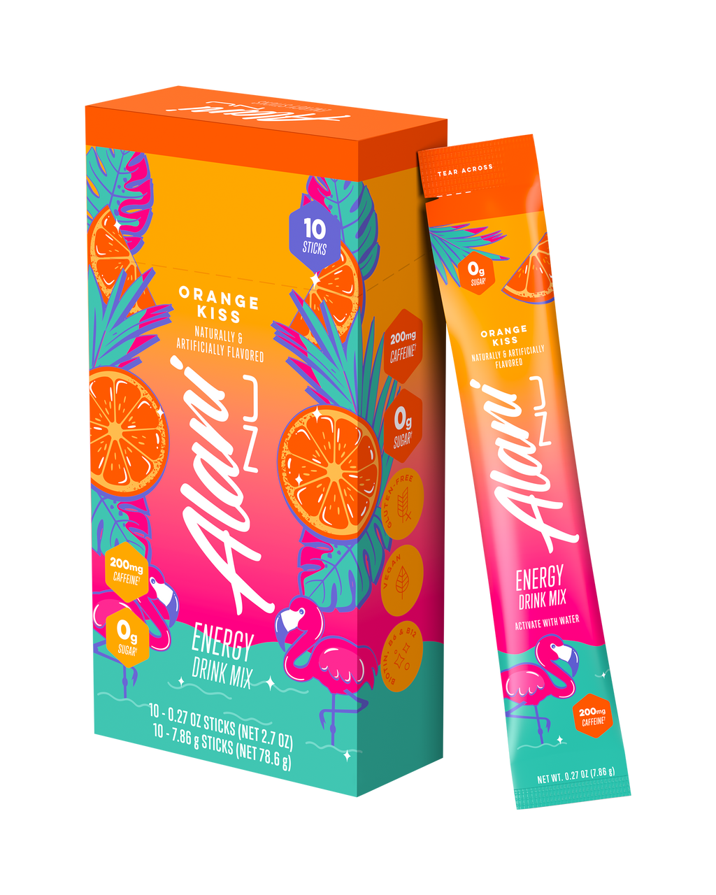 Alani Nu Energy Sticks - Orange Kiss I0 - image 2