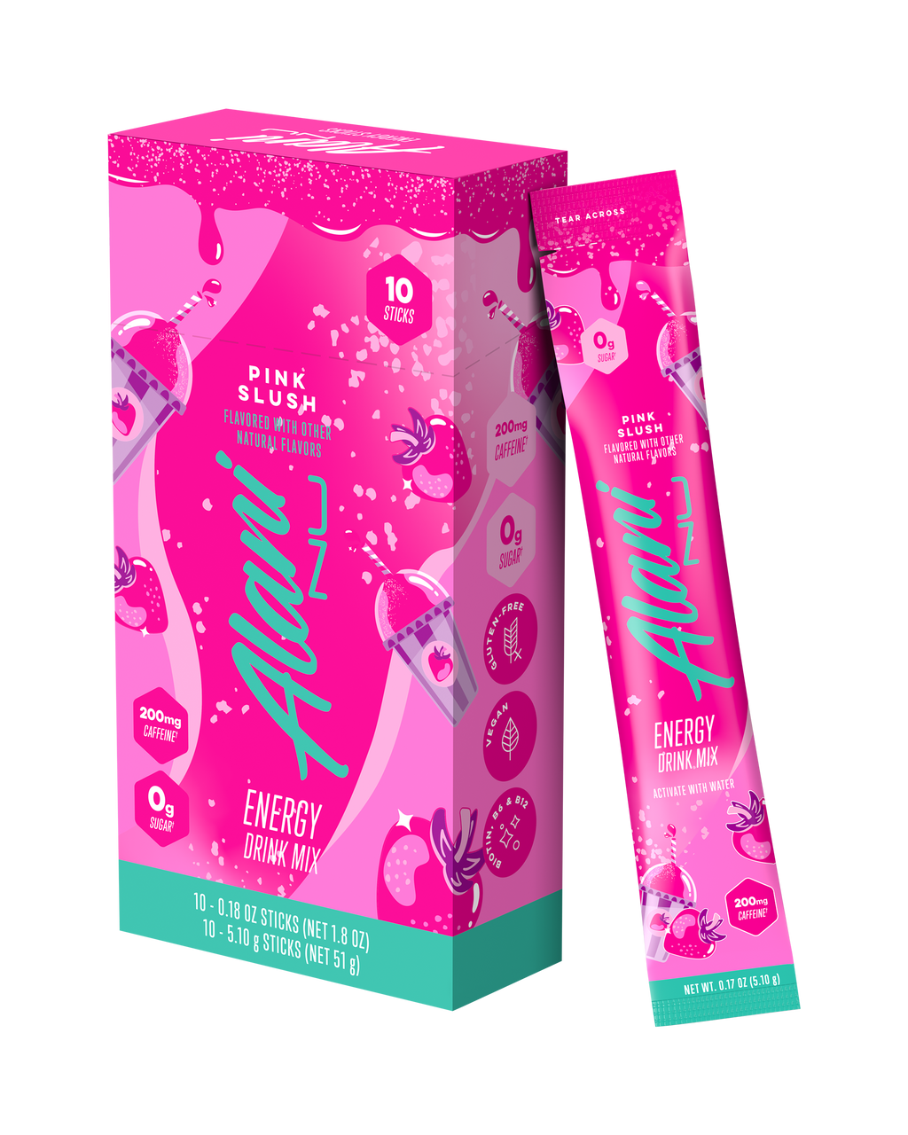 Alani Nu Energy Sticks - Pink Slush W0 - image 2