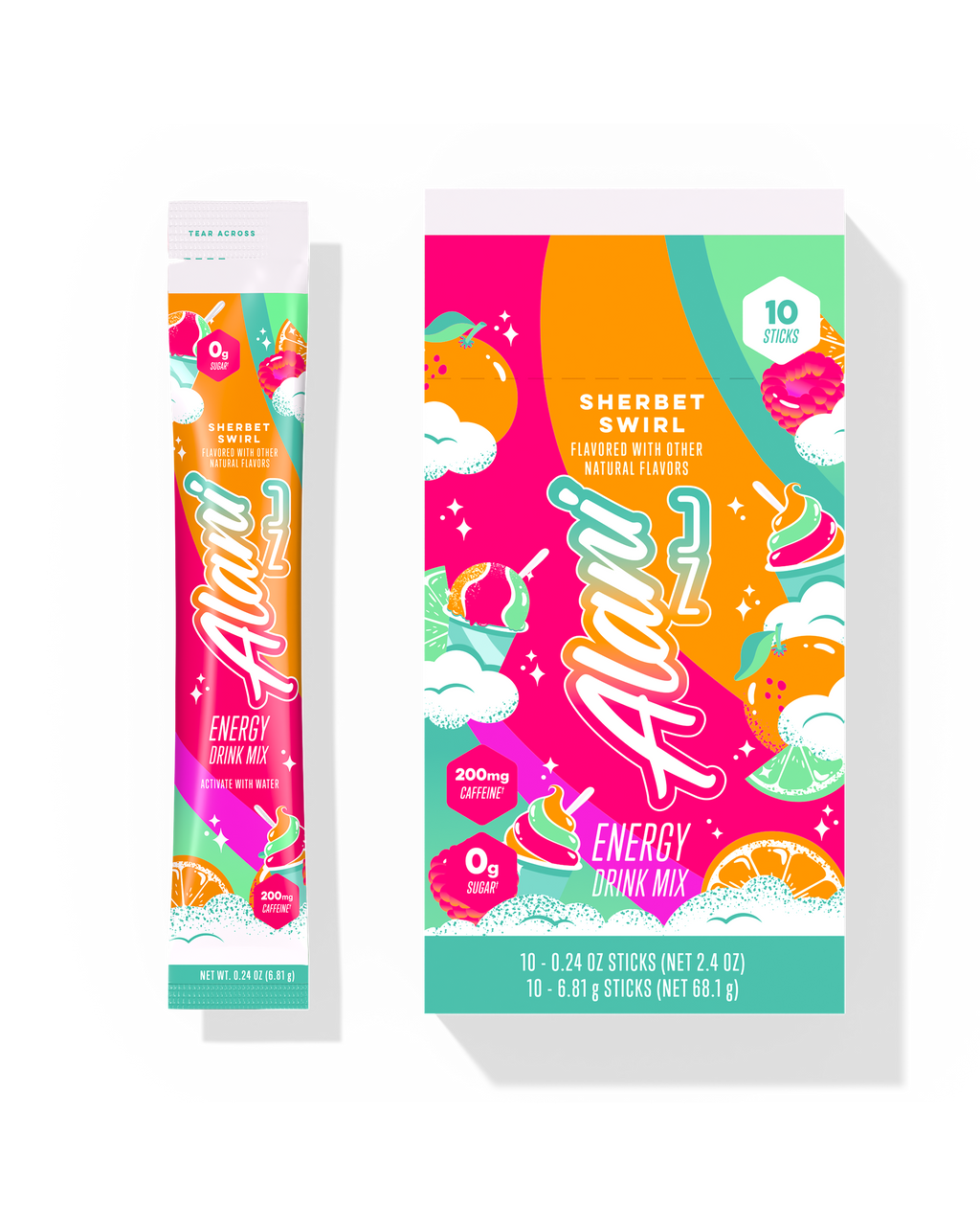 Alani Nu Energy Sticks - Sherbet Swirl R5 - image 1