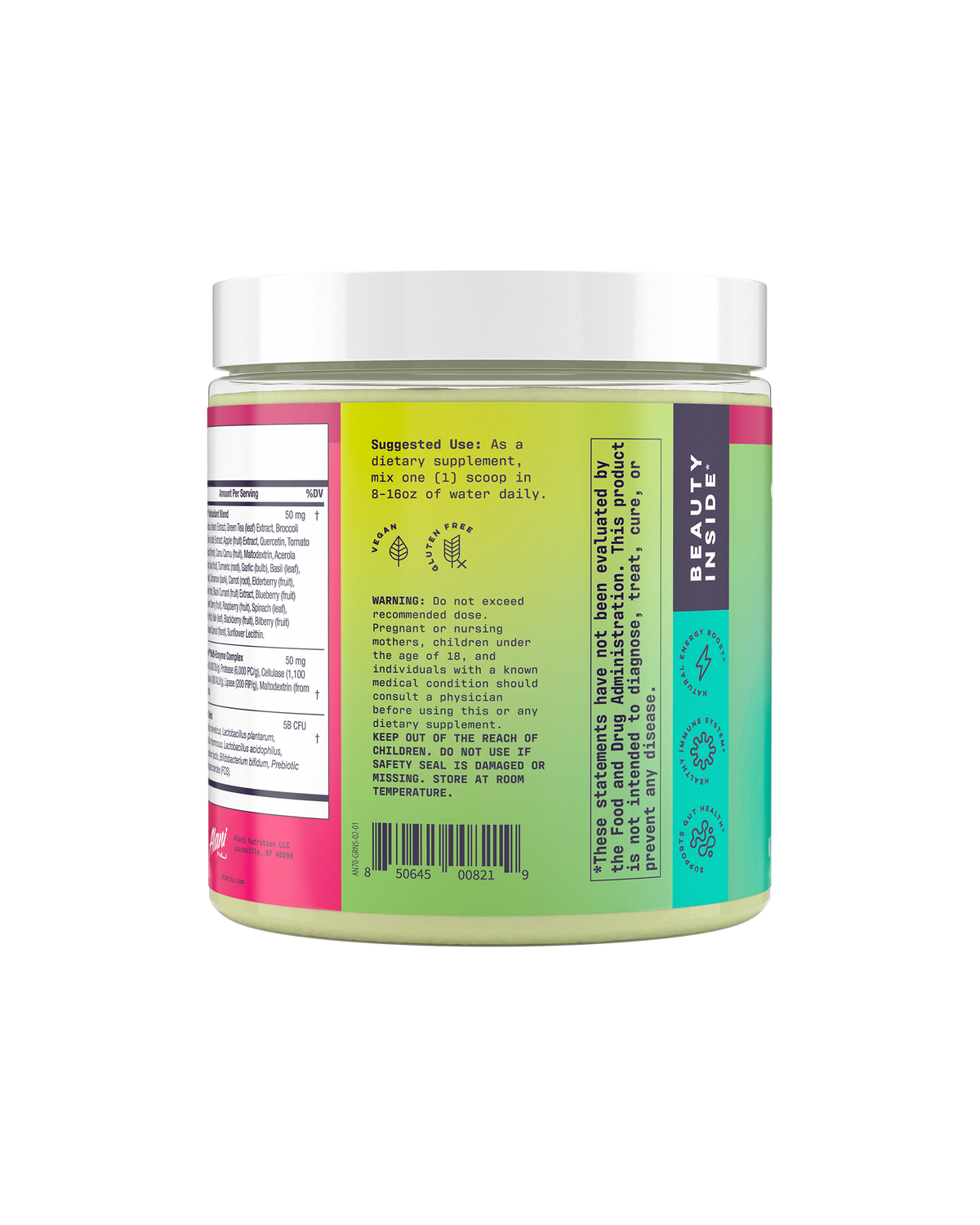 Alani Nu Super Greens - Wild Berry Q9 - image 3