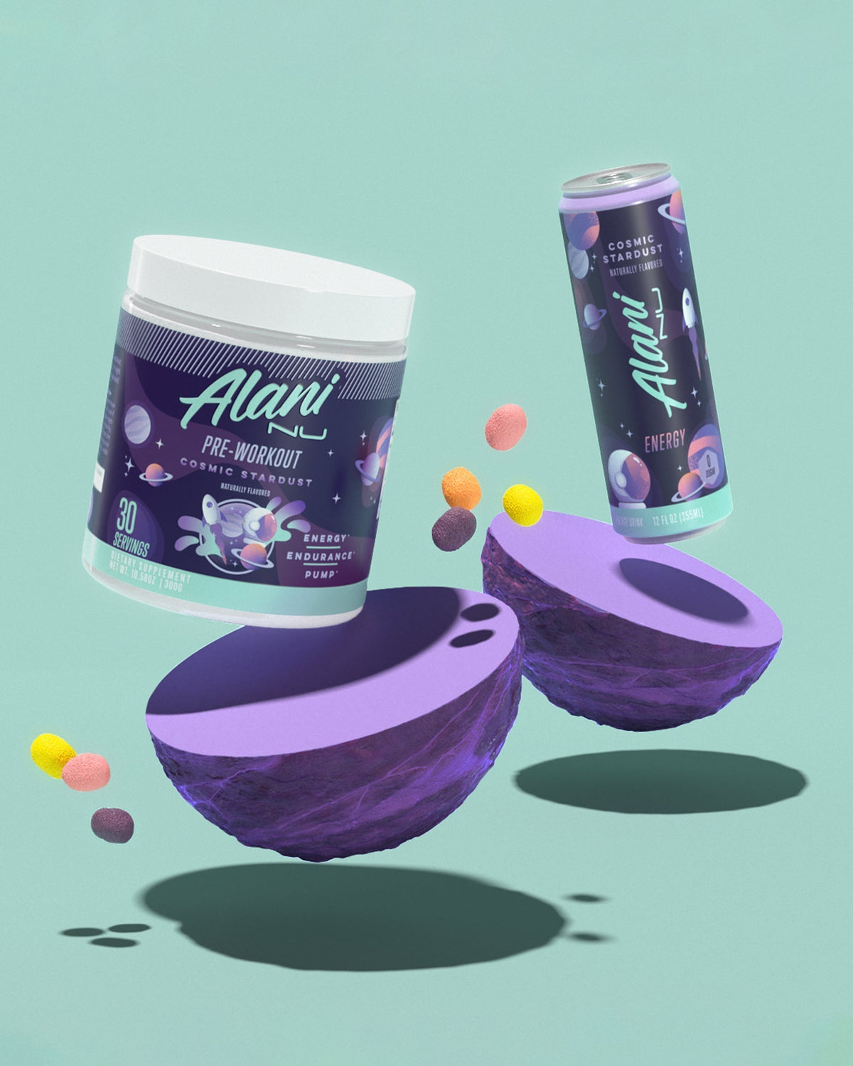 Alani Nu Pre-Workout - Cosmic Stardust V1 - image 4