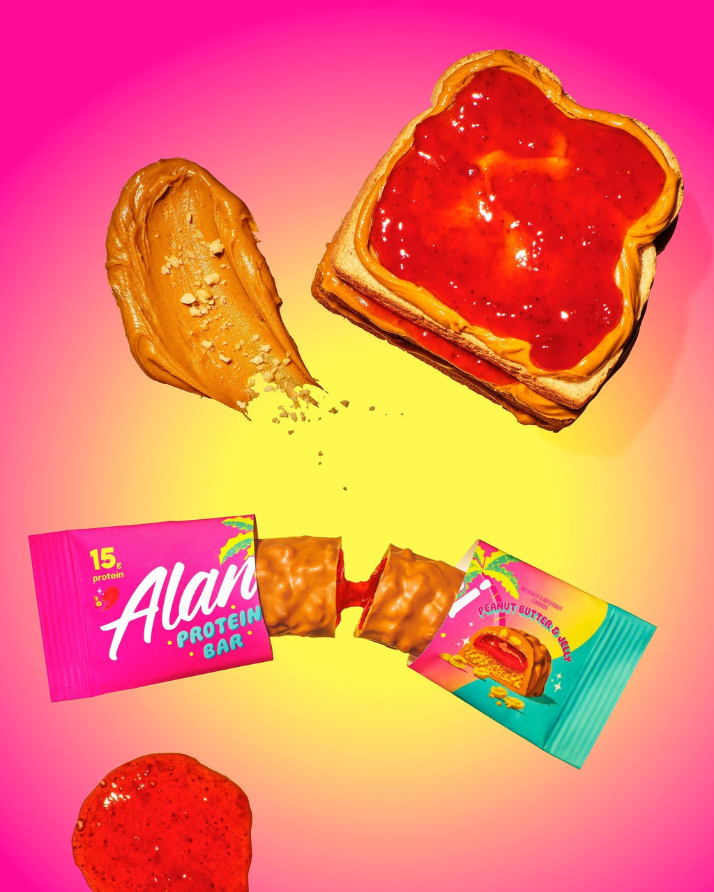 Alani Nu Protein Bar - Peanut Butter & Jelly W5 - image 7