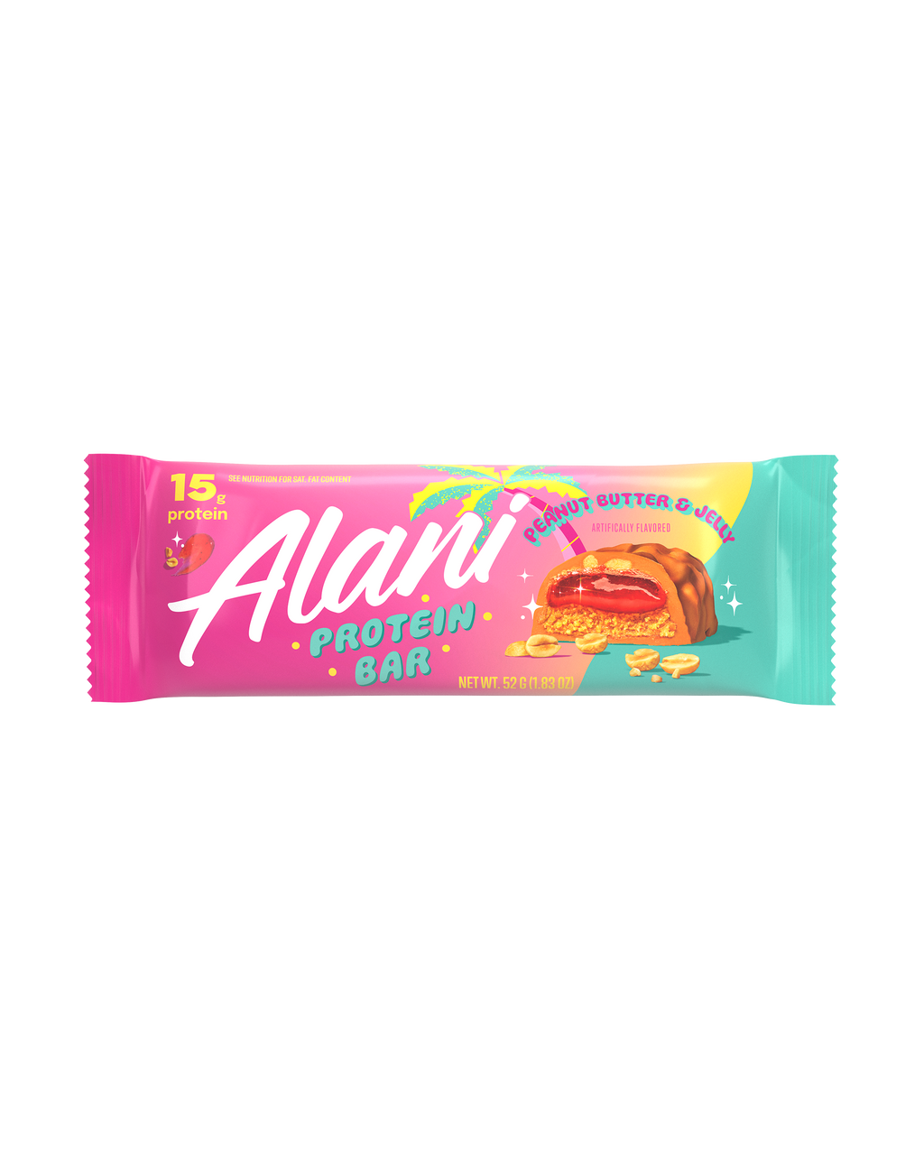 Alani Nu Protein Bar - Peanut Butter & Jelly W5 - image 2