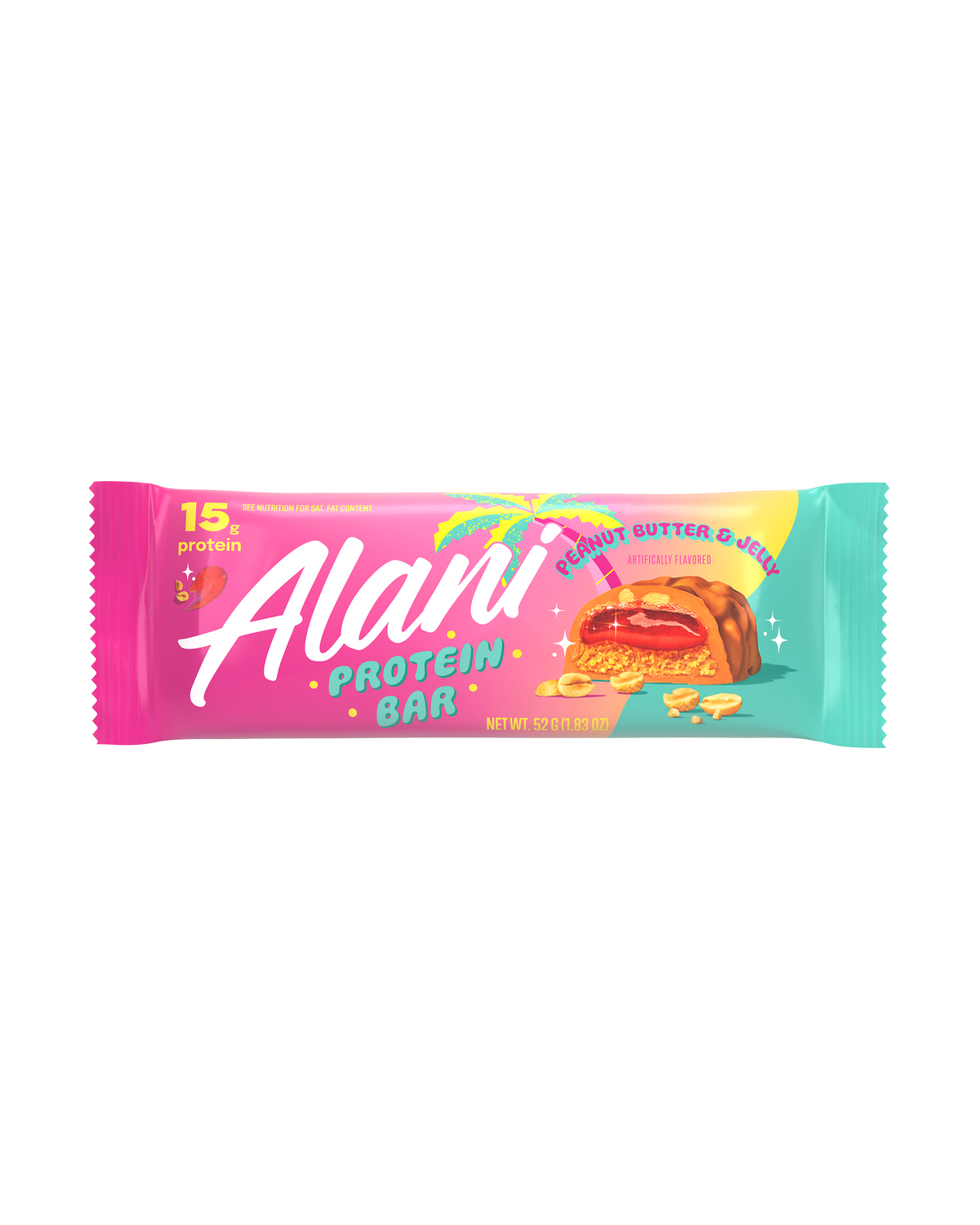 Alani Nu Protein Bar - Peanut Butter & Jelly W5 - image 2