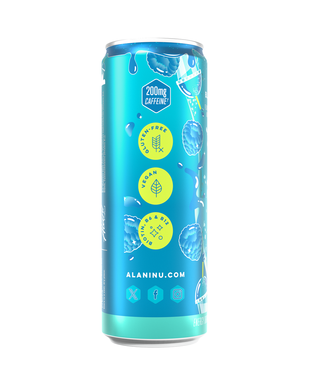 Alani Nu Energy Drink - Blue Slush Q9 - image 2