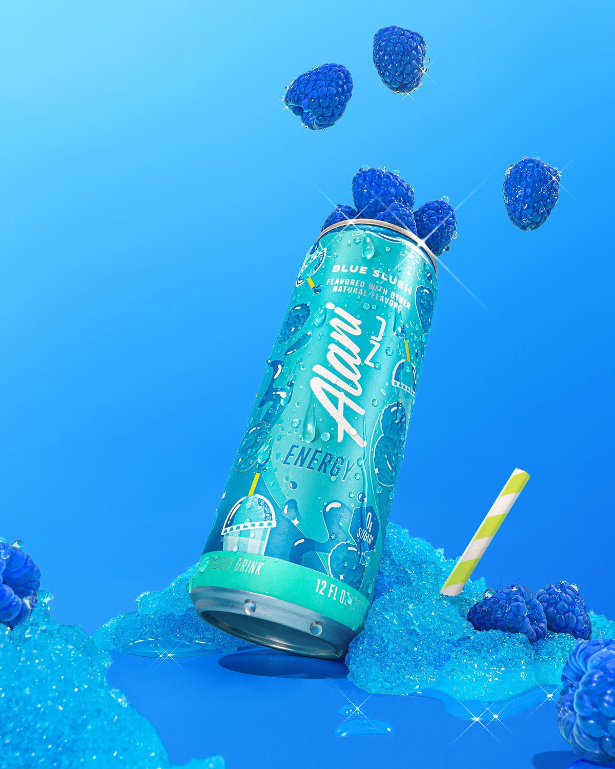 Alani Nu Energy Drink - Blue Slush Q9 - image 4